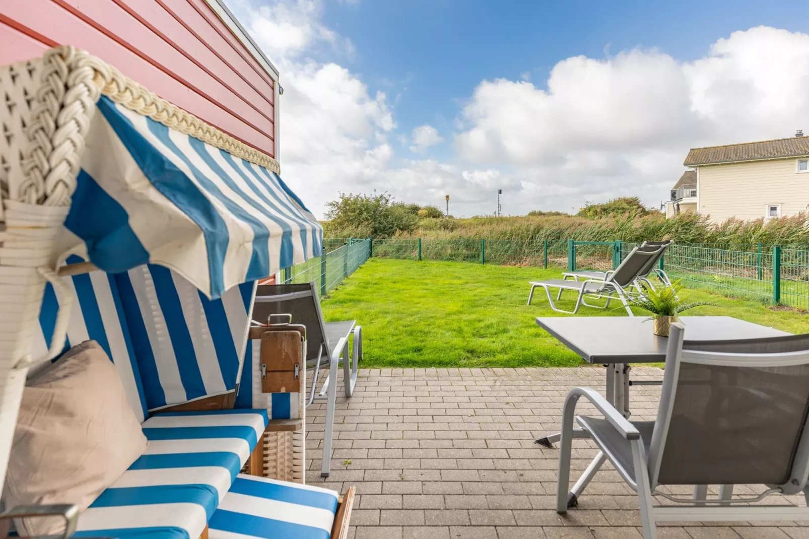 Reihenhaus in Dagebüll - Schimmelreiter-Terrace balcony