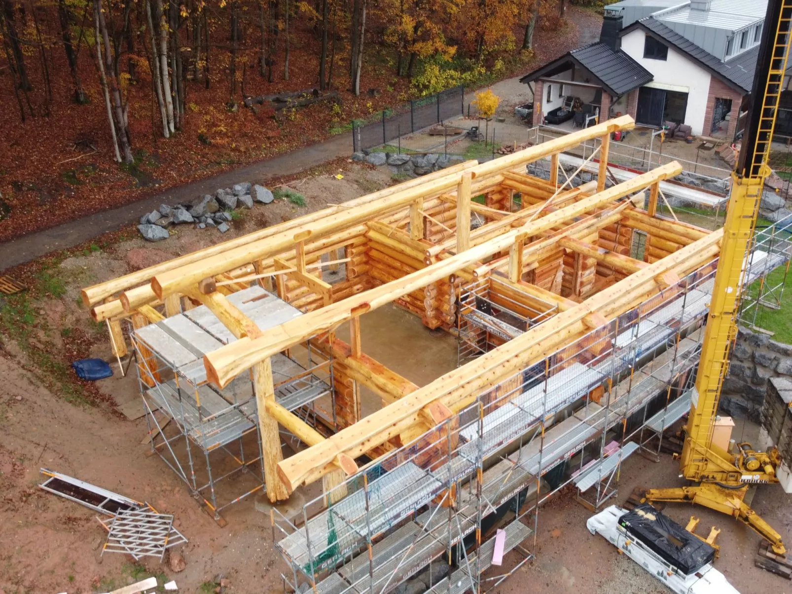 Luxus-Blockhausparadies Eveningwood im Spessart - Image-tags.info