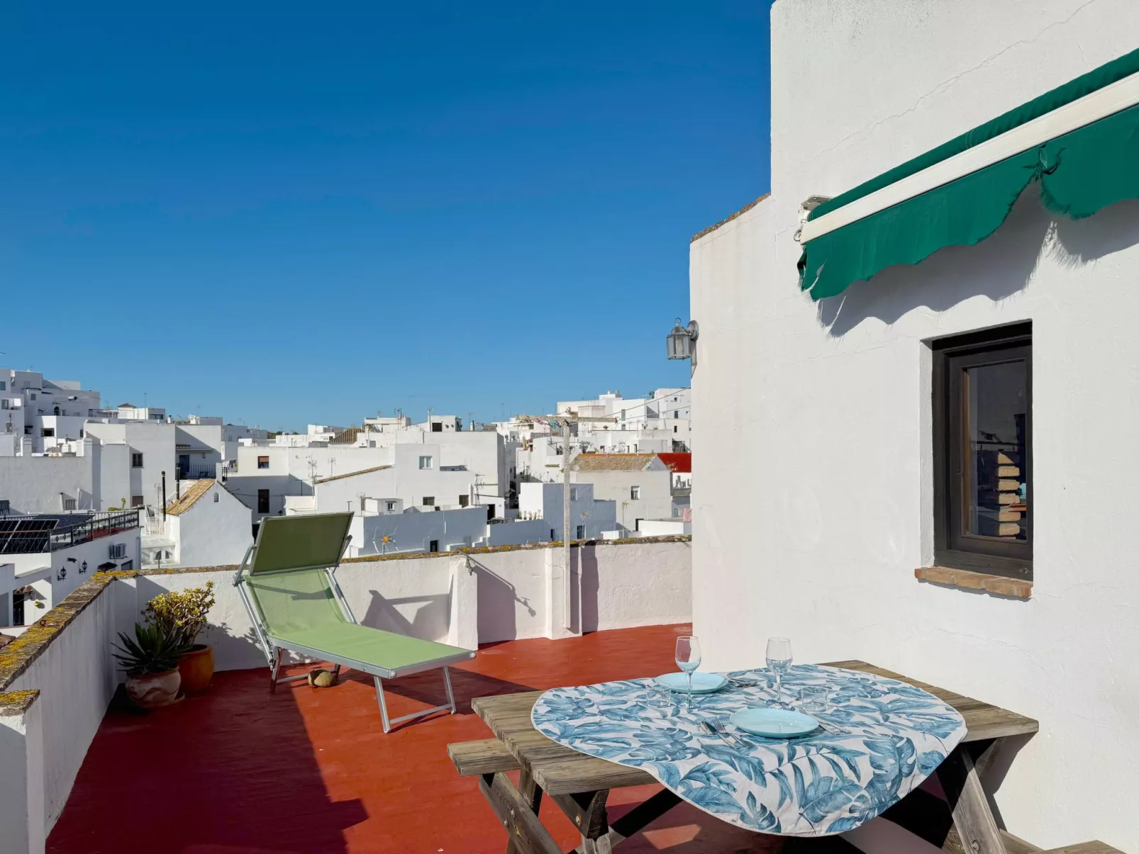 Wohnung mit großer Dachterrasse in Vejer - Image-tags.info