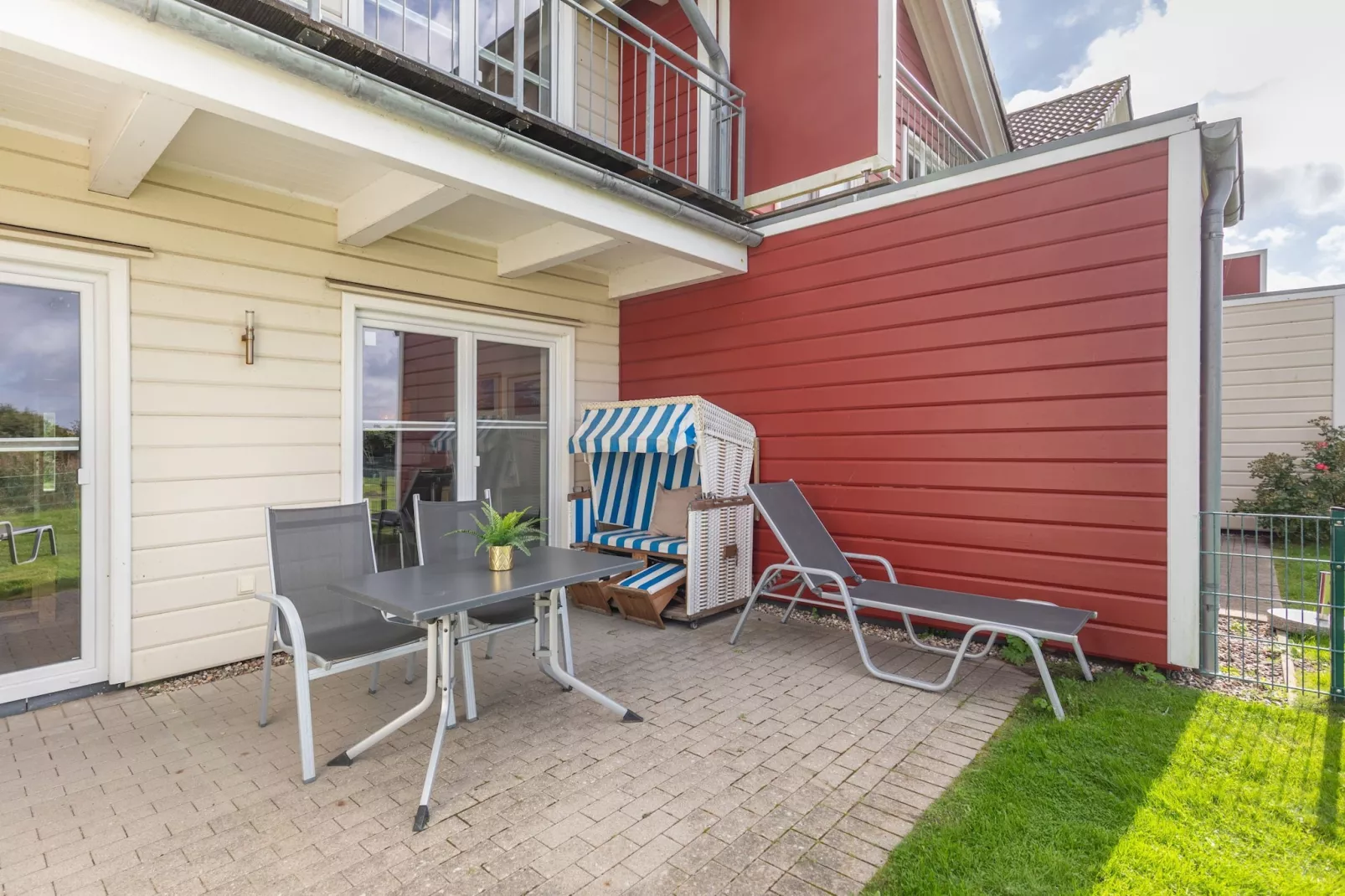Reihenhaus in Dagebüll - Schimmelreiter-Terrace balcony