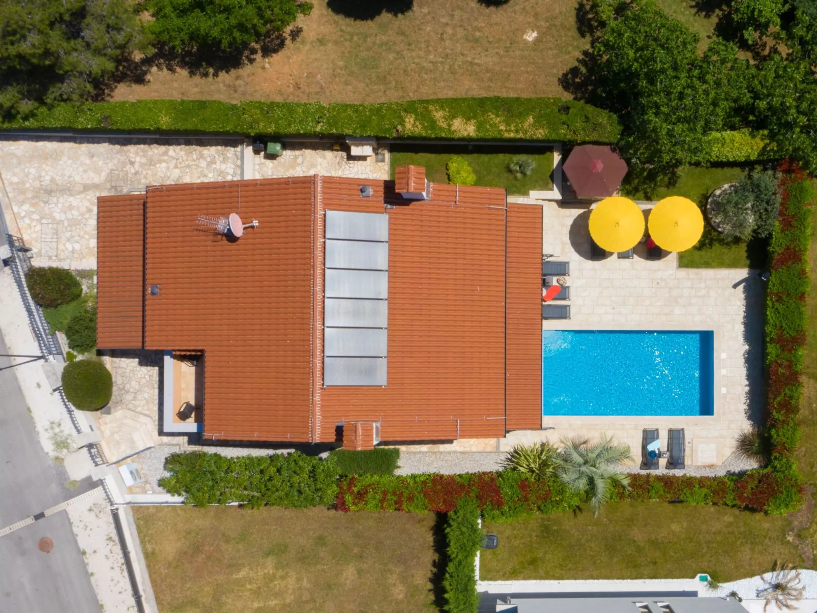 In Pomer mit privatem beheizten Pool und Meerblick - Image-tags.info