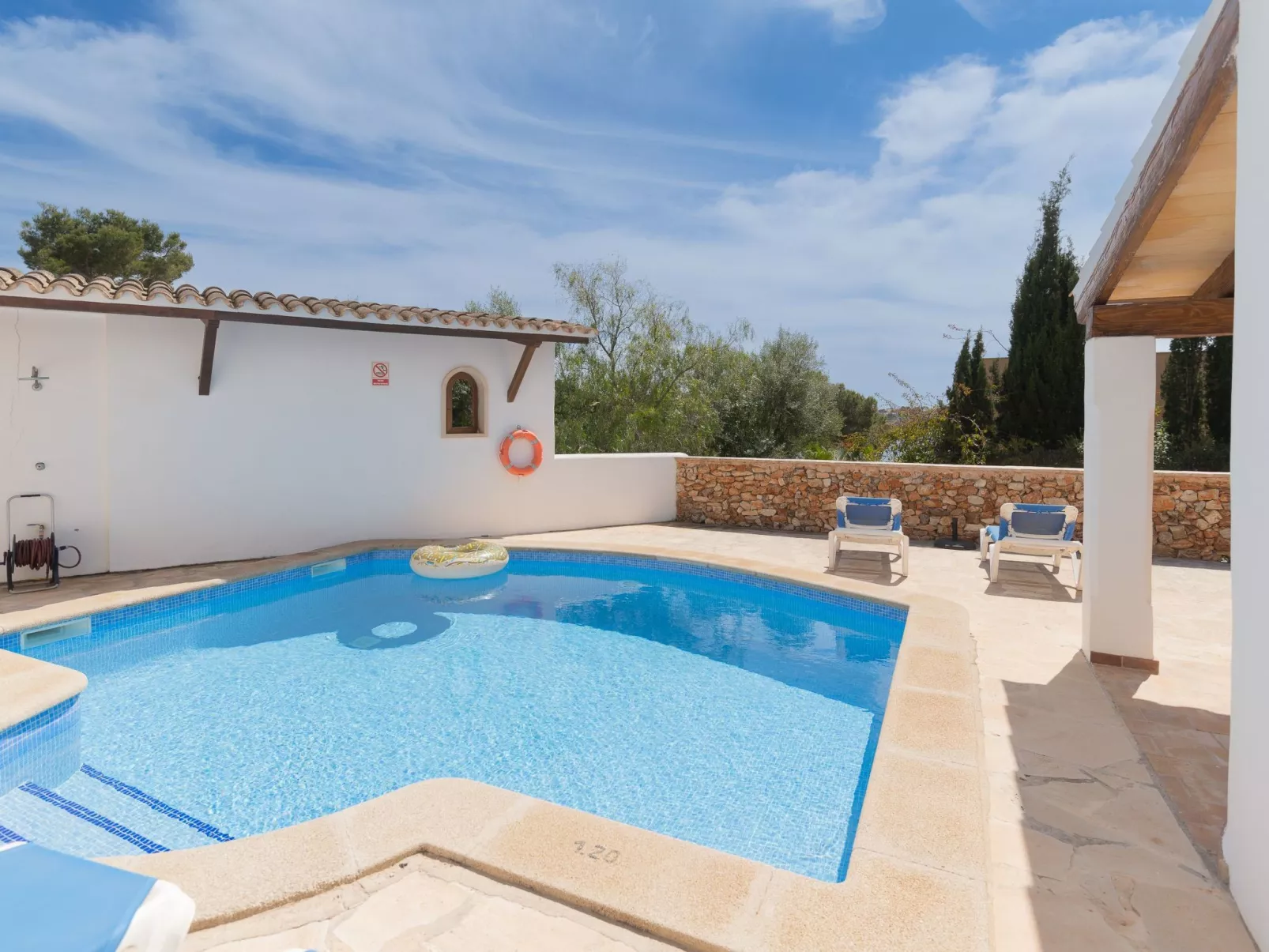 Cristina Ferienhaus in Cala D'or mit Privatpool und Meerblick - Outside