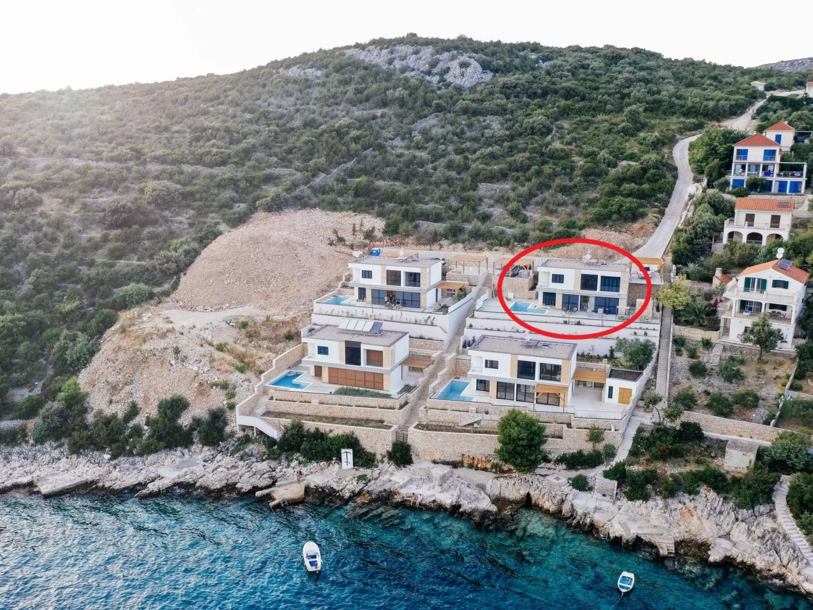 Charmantes Ferienhaus in Vinišće mit Privatem Pool und Meerblick - Image-tags.info