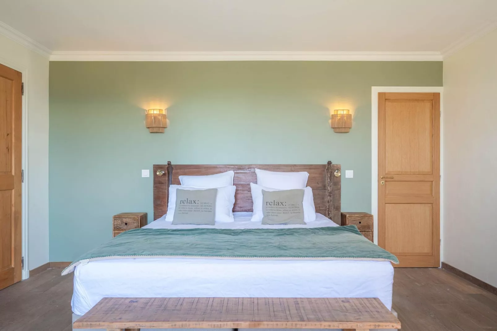 Le Mas Elaïa  votre havre familial avec piscine privée-Chambre