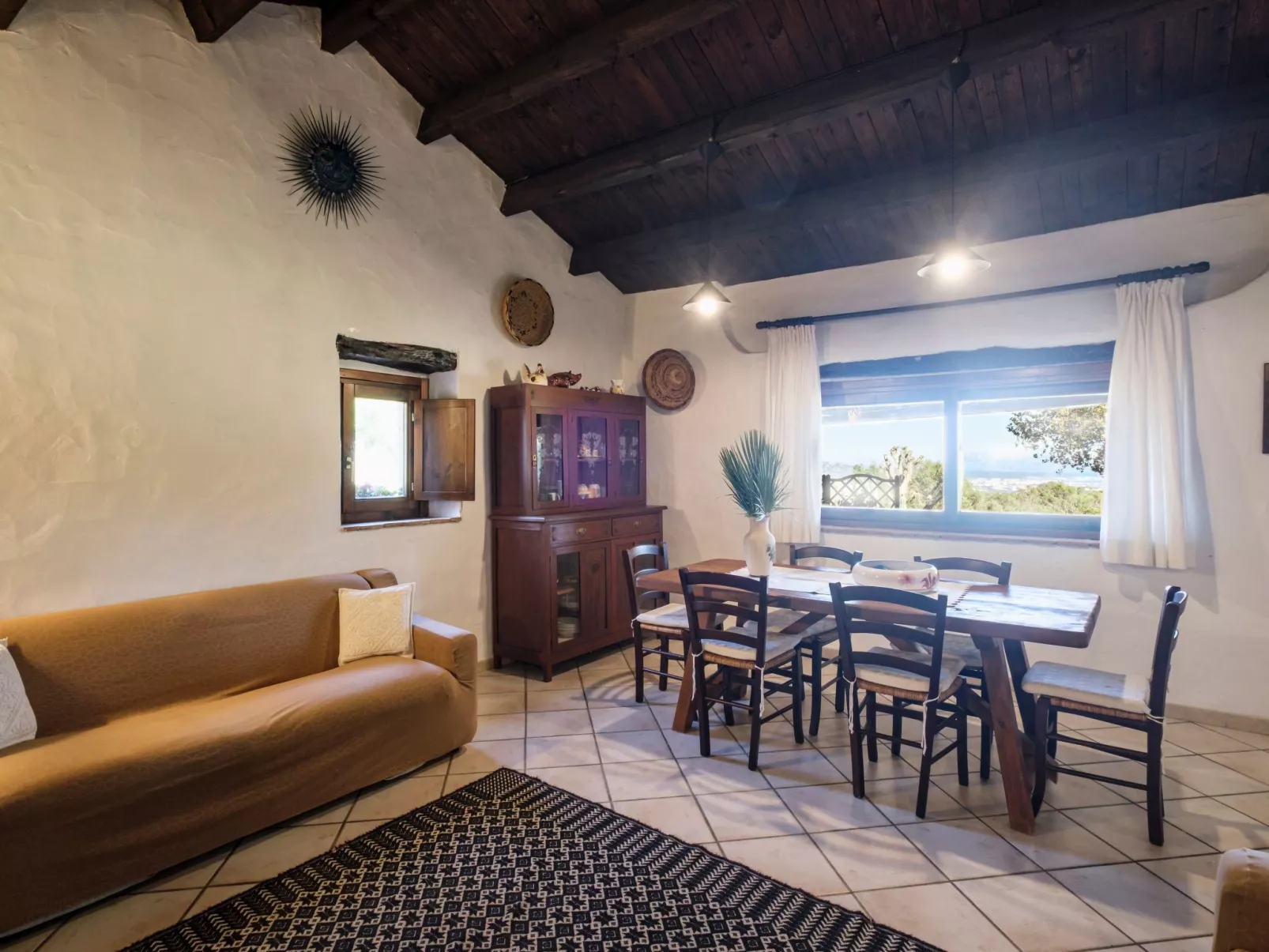 Altes gallurisches Bauernhaus mit Blick auf Olbia - Inside