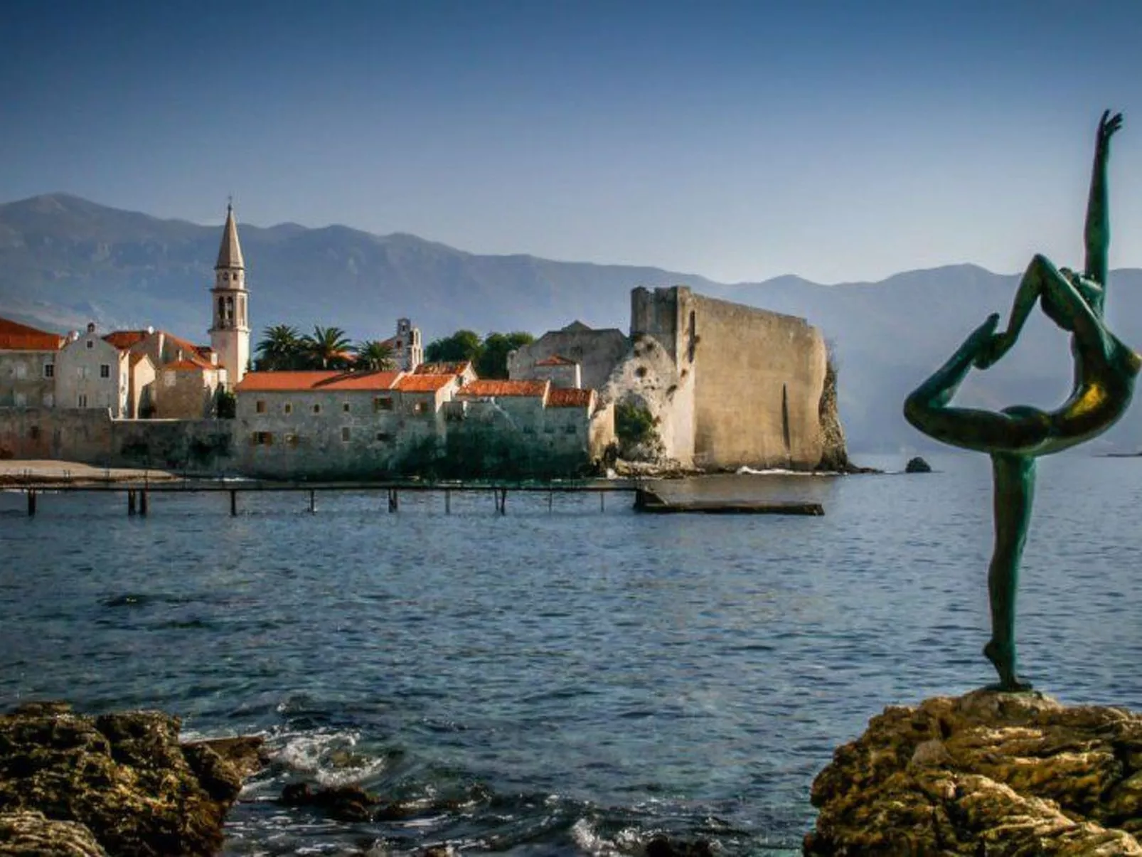 Für 4 Personen ca. 45 m&sup2; in Budva, Adriaküste Montenegro (Küste um Budva)-Image-tags.info