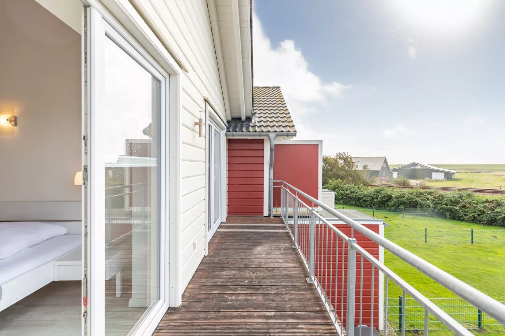 Reihenhaus in Dagebüll - Schimmelreiter-Terrace balcony