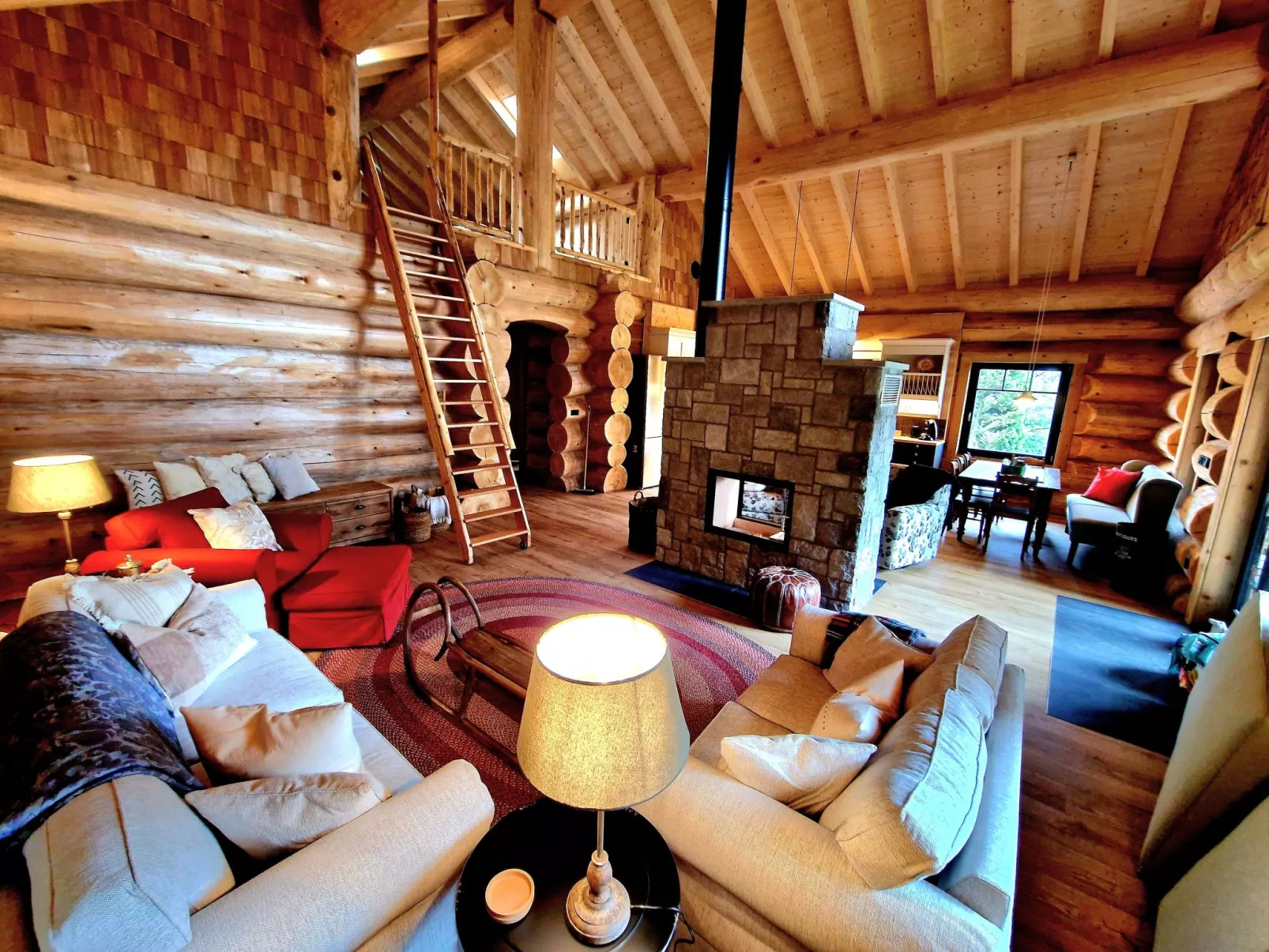 Luxus-Blockhausparadies Eveningwood im Spessart - Image-tags.info