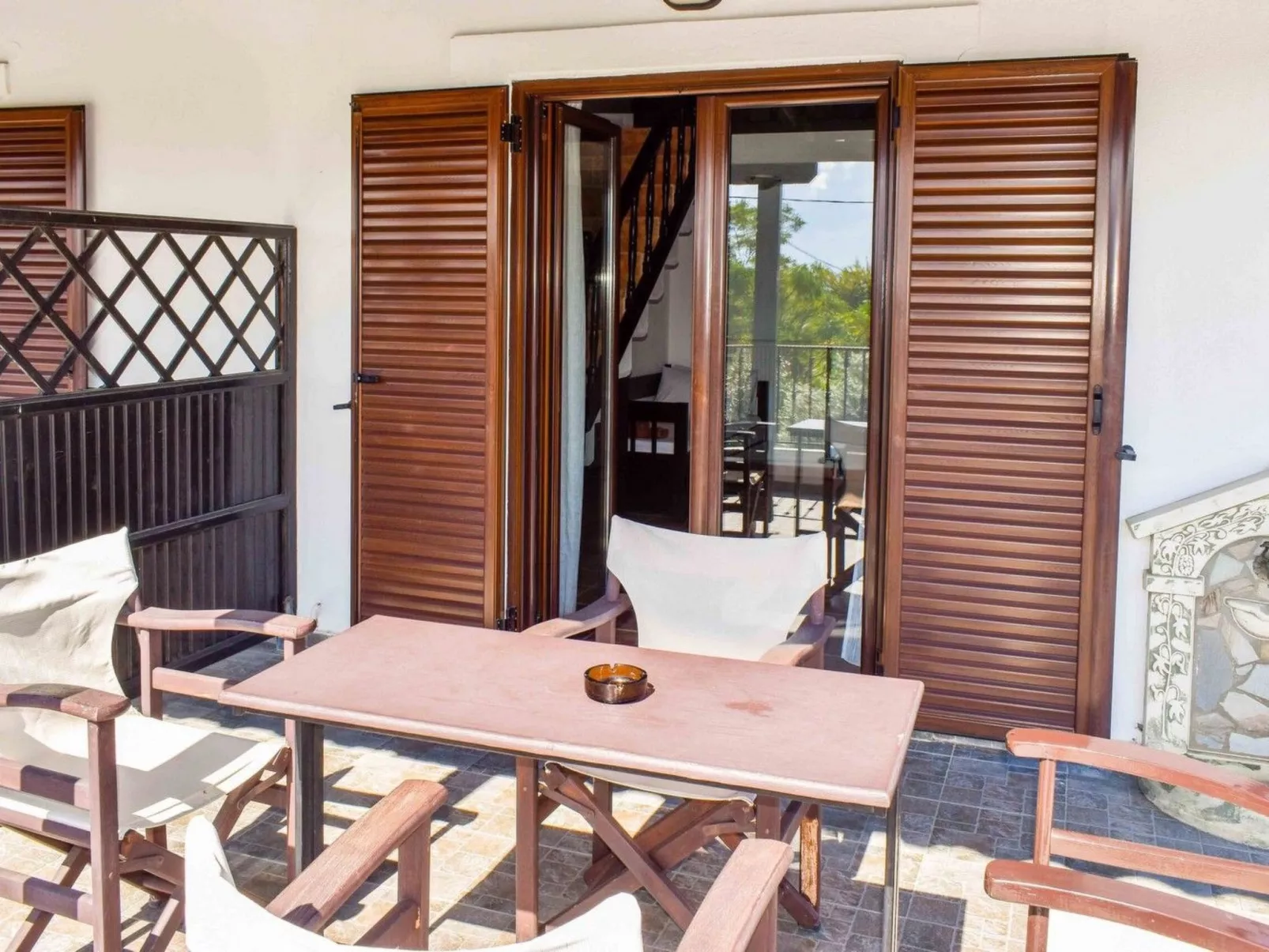 Skiathos Ferienhaus - Drinnen