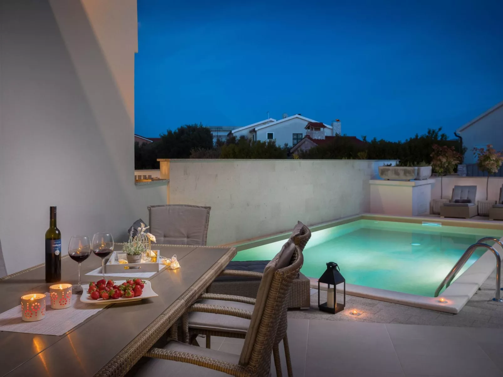 Mit Privatpool für 7 Personen ca. 119 m&sup2; in Jadrija, Dalmatien (Gespanscha - Image-tags.info