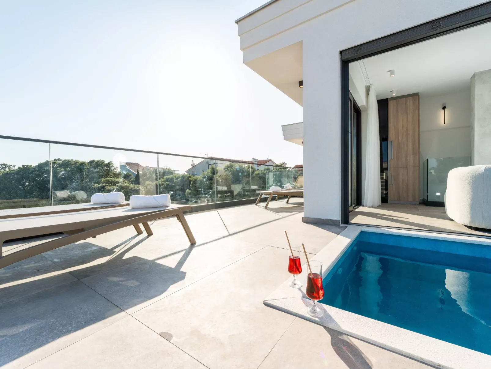 Vier-Schlafzimmer-Wohnung Dantela mit Tauchbecken - Inside