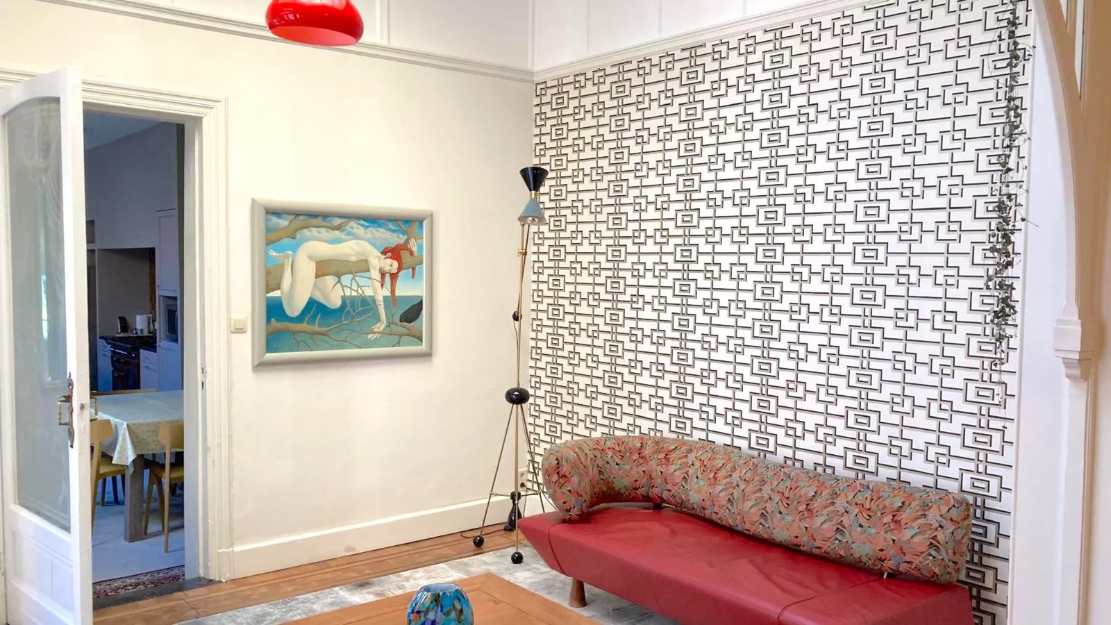 La Maison Bleue Ronse - Wohnzimmer