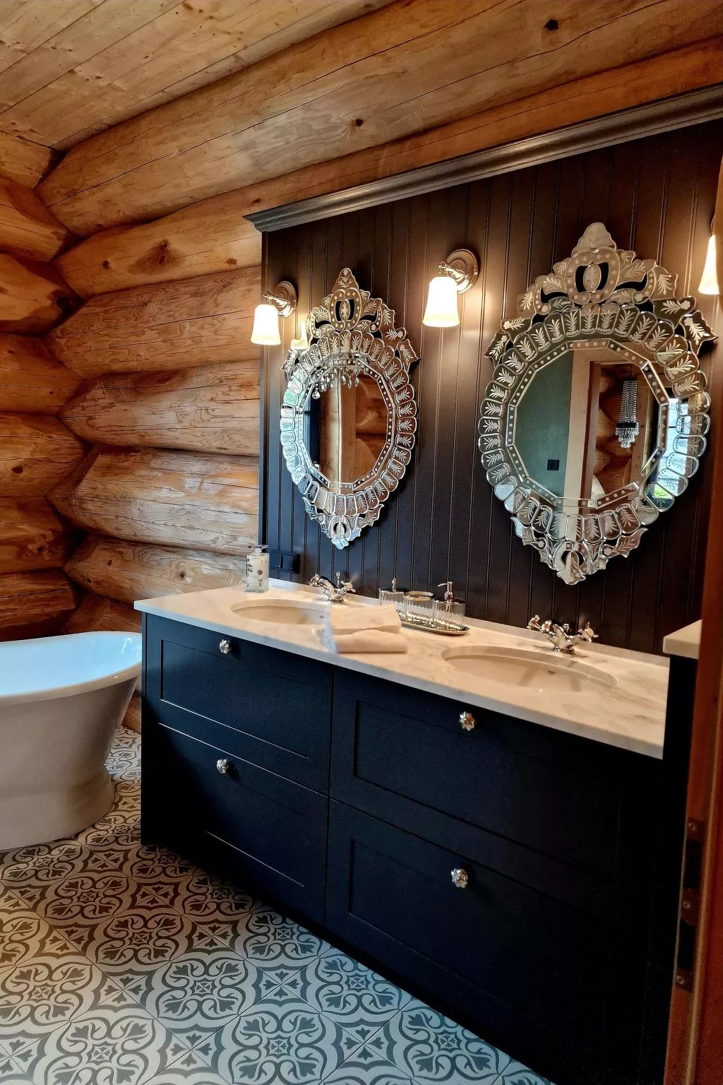 Luxus-Blockhausparadies Eveningwood im Spessart - Image-tags.info