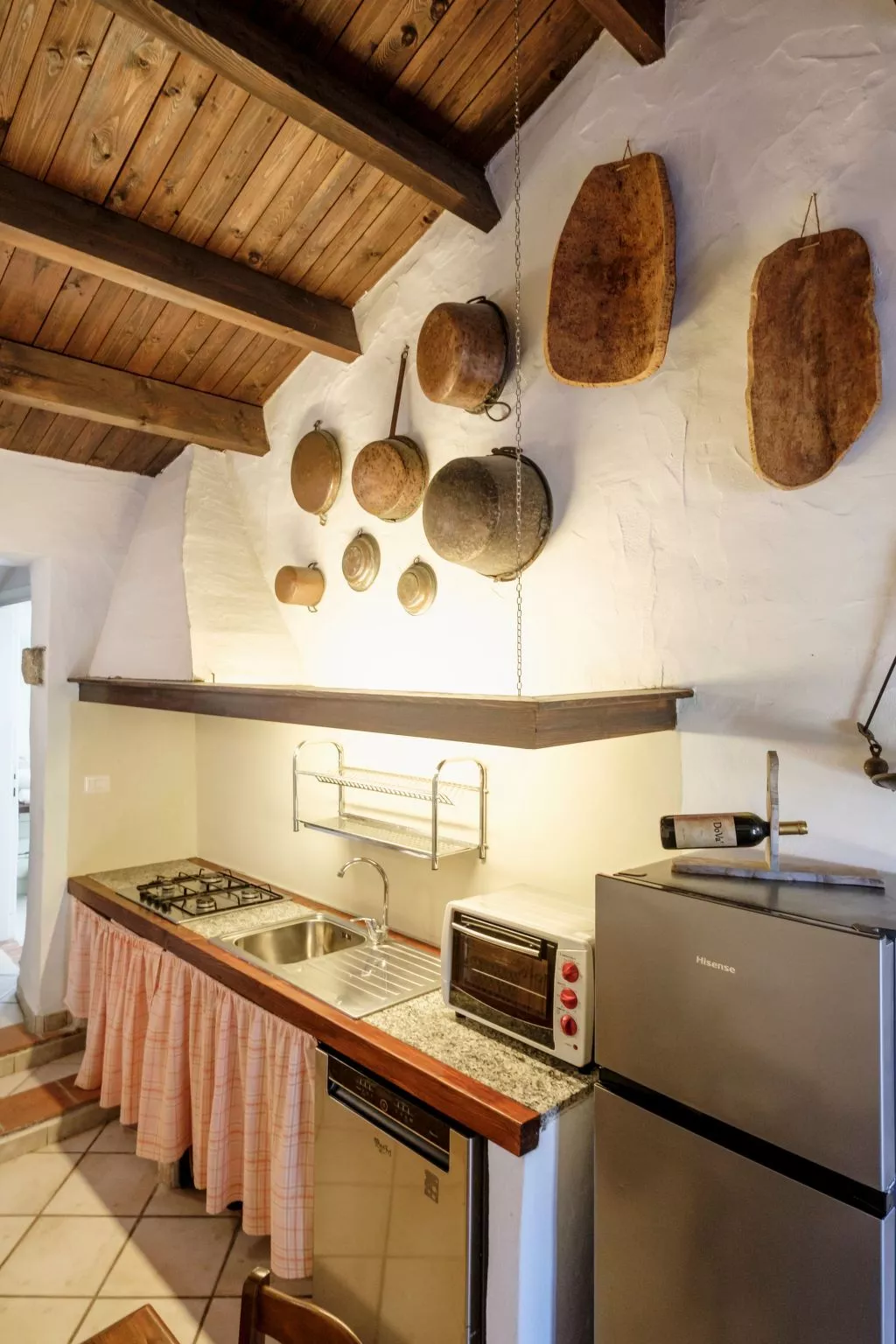 Altes gallurisches Bauernhaus mit Blick auf Olbia - Inside