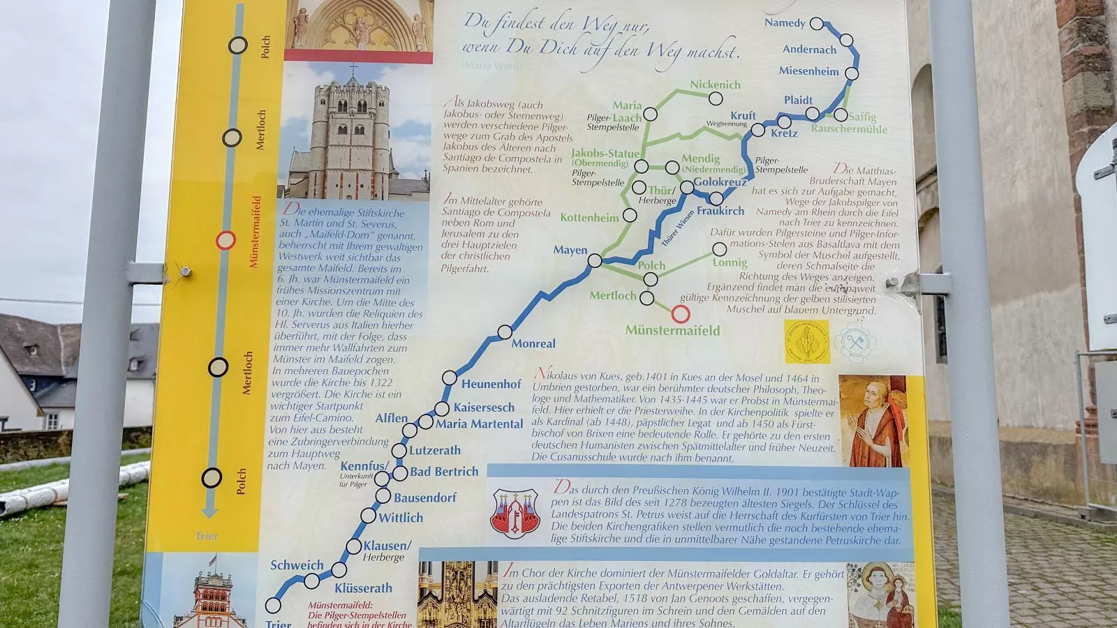 Münstermaifeld - Areas within 1km in summer