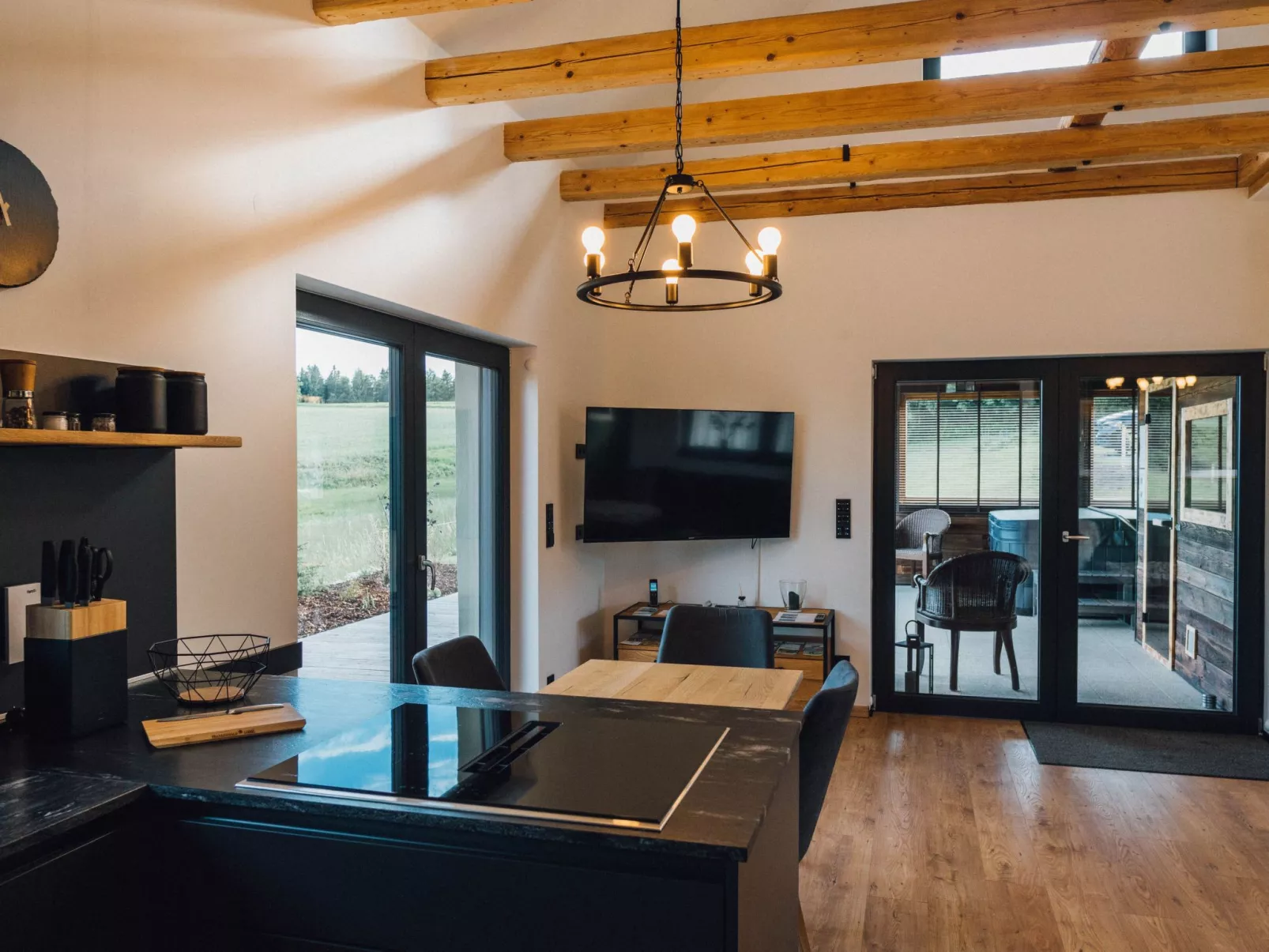 Frankenwald Lodge - Drinnen