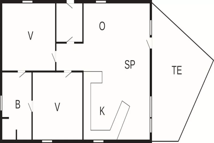 4 star holiday home in FRIEDRICHKOOG-Floor plan