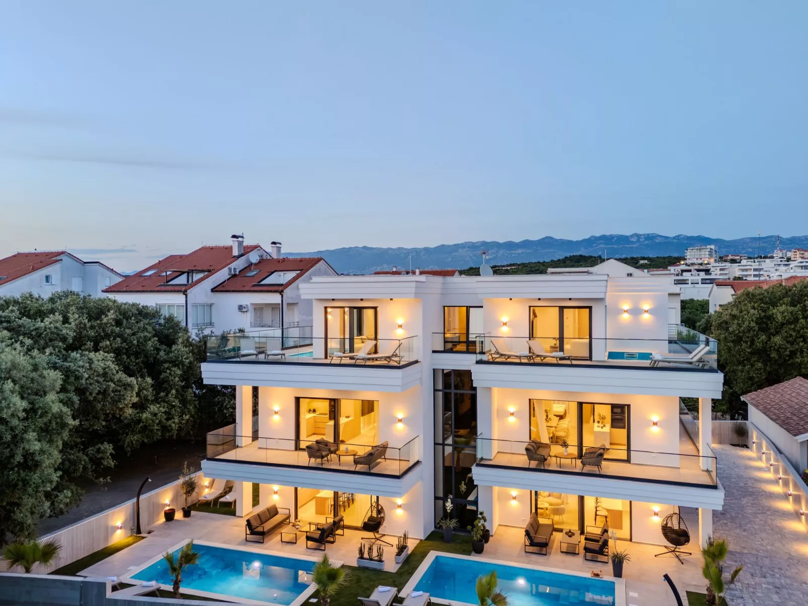 Vier-Schlafzimmer-Wohnung Dantela mit Tauchbecken - Inside