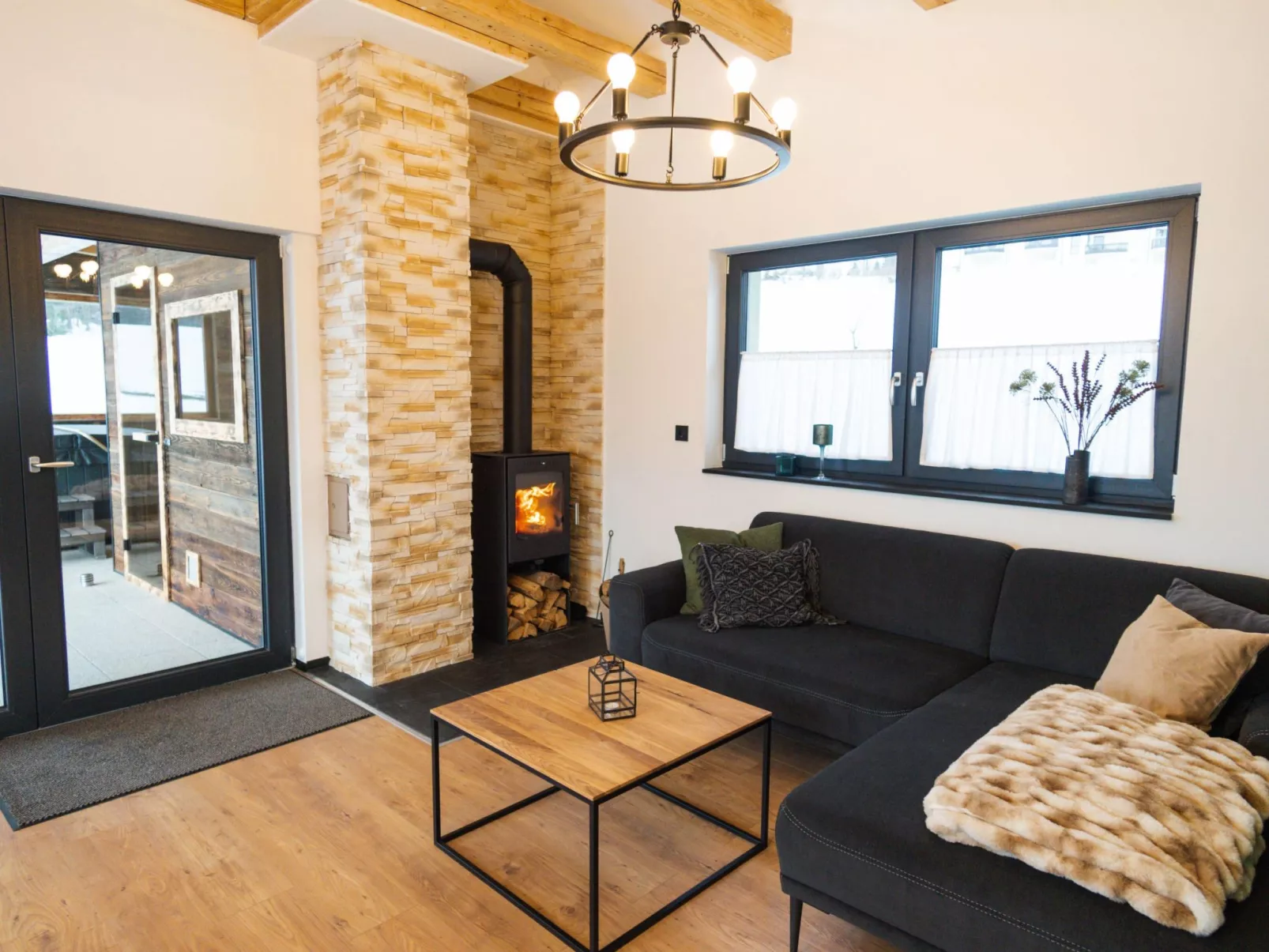 Frankenwald Lodge - Drinnen