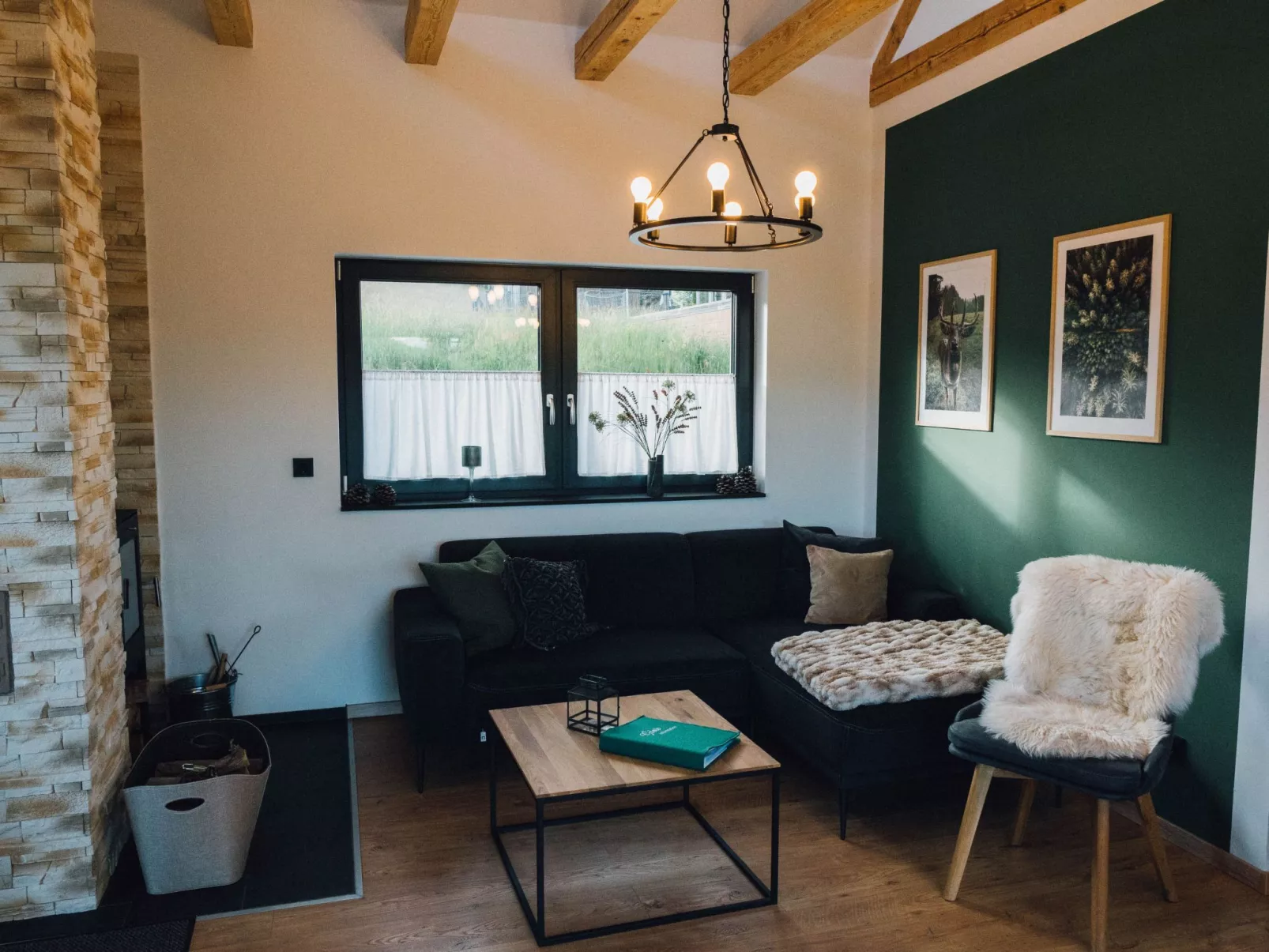 Frankenwald Lodge - Drinnen