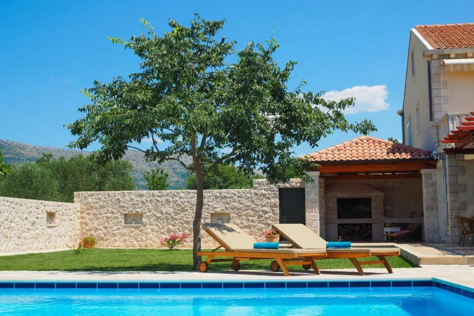 Villa Antonija - Four-Bedroom Villa with Terrace and Private Pool - Outdoor