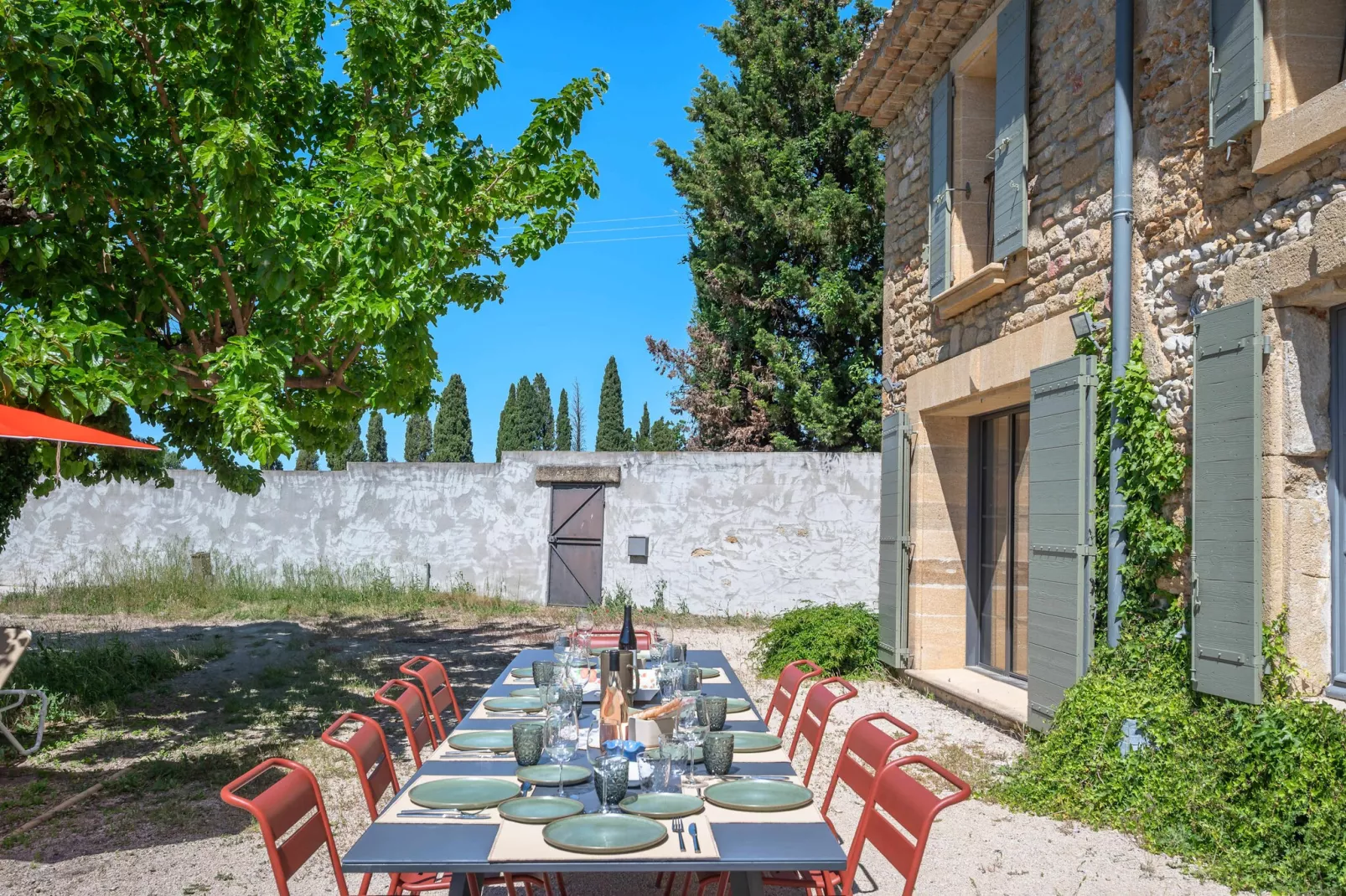 Mas du Mûrier-Terrasse / balcon