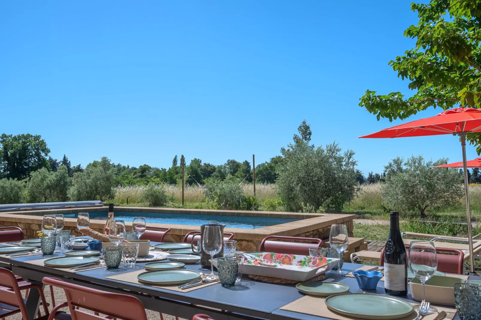 Mas du Mûrier-Terrasse / balcon