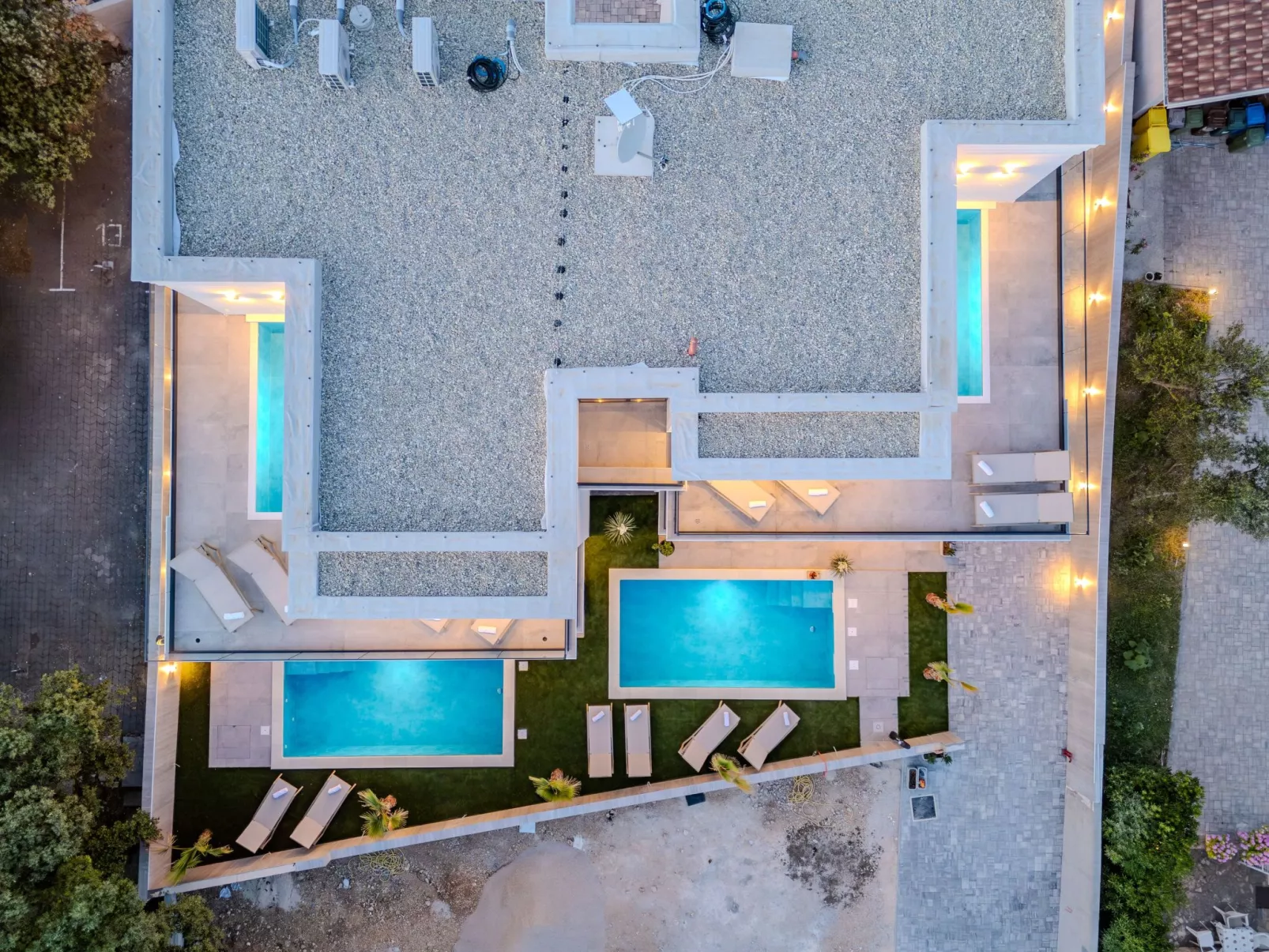 Vier-Schlafzimmer-Wohnung Dantela mit Tauchbecken - Inside