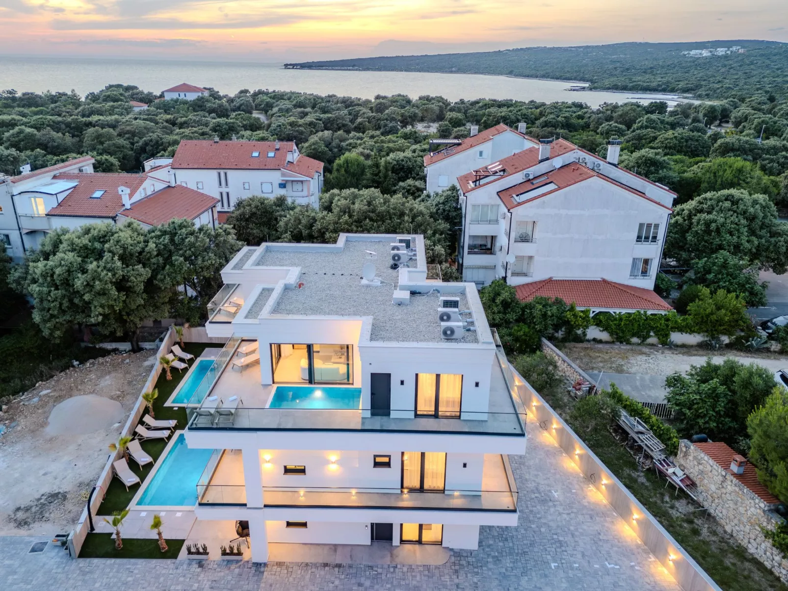 Zwei-Schlafzimmer-Wohnung Dantela mit privatem Pool - Inside