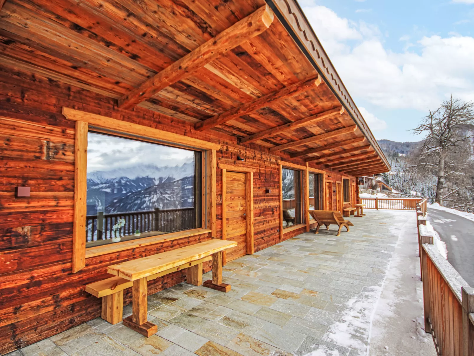 Chalet Ebenholz-Draußen