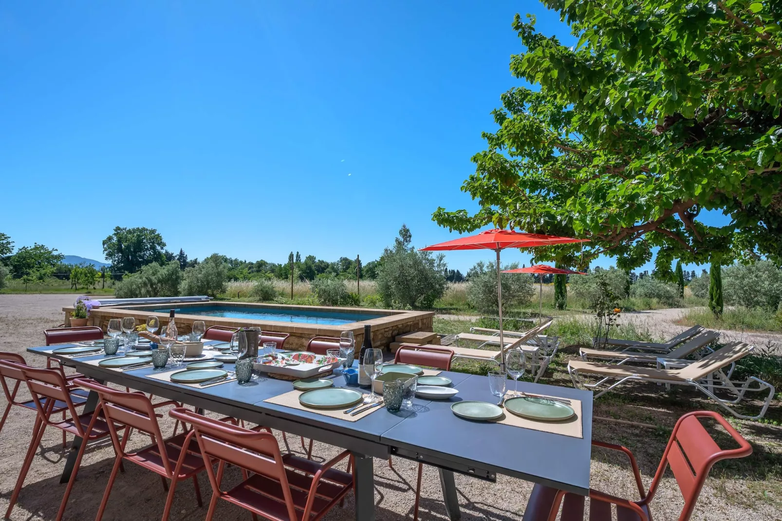 Mas du Mûrier-Terrasse / balcon