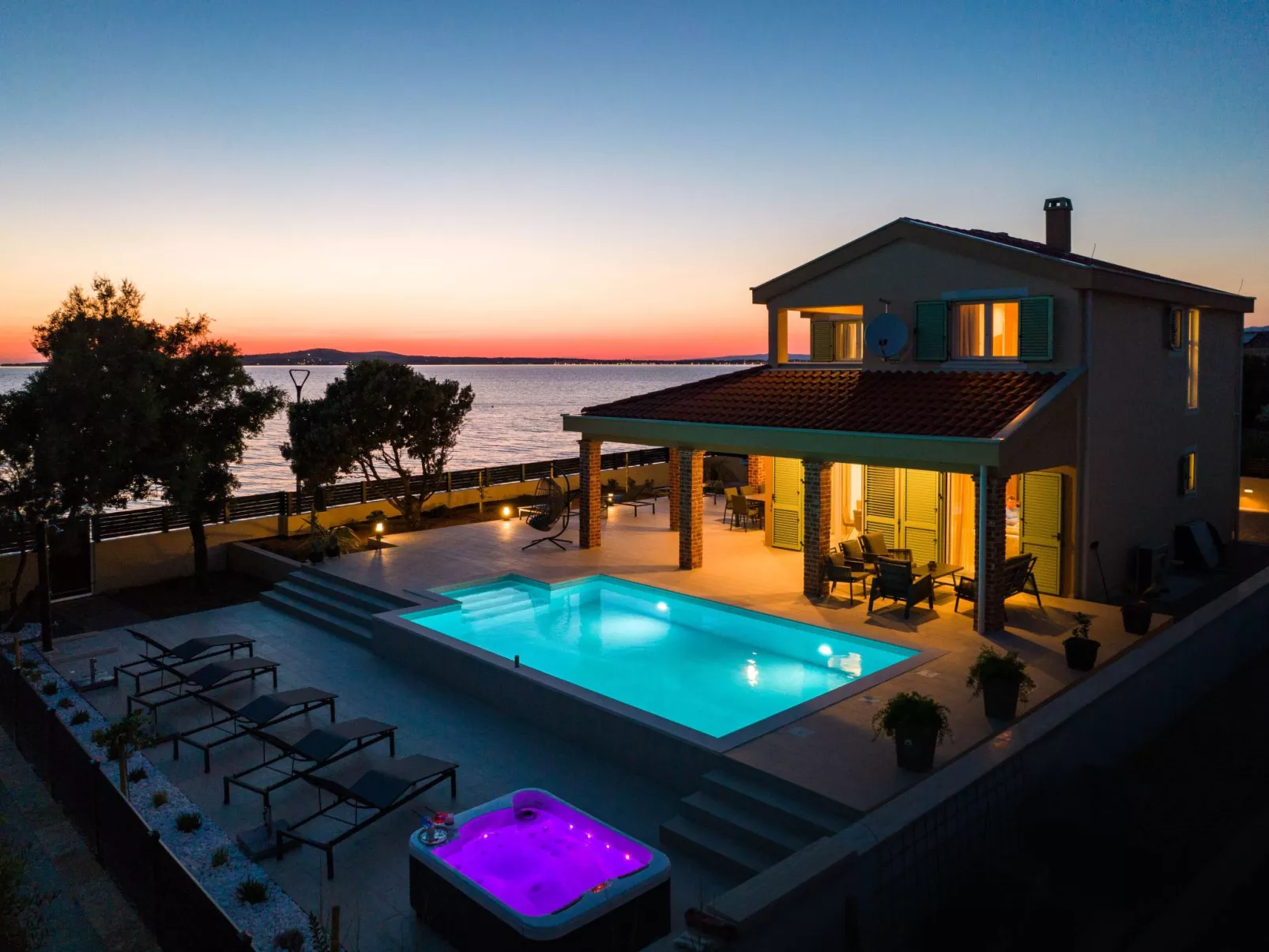 Villa "Mar" am Strand mit beheiztem Pool, Jacuzzi - Image-tags.info