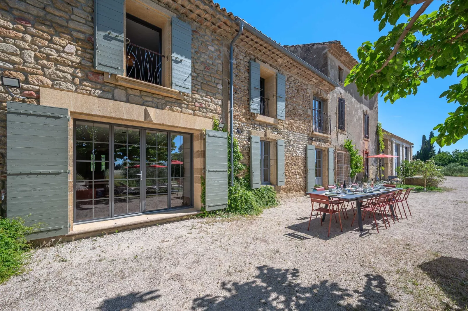 Mas du Mûrier-Extérieur été