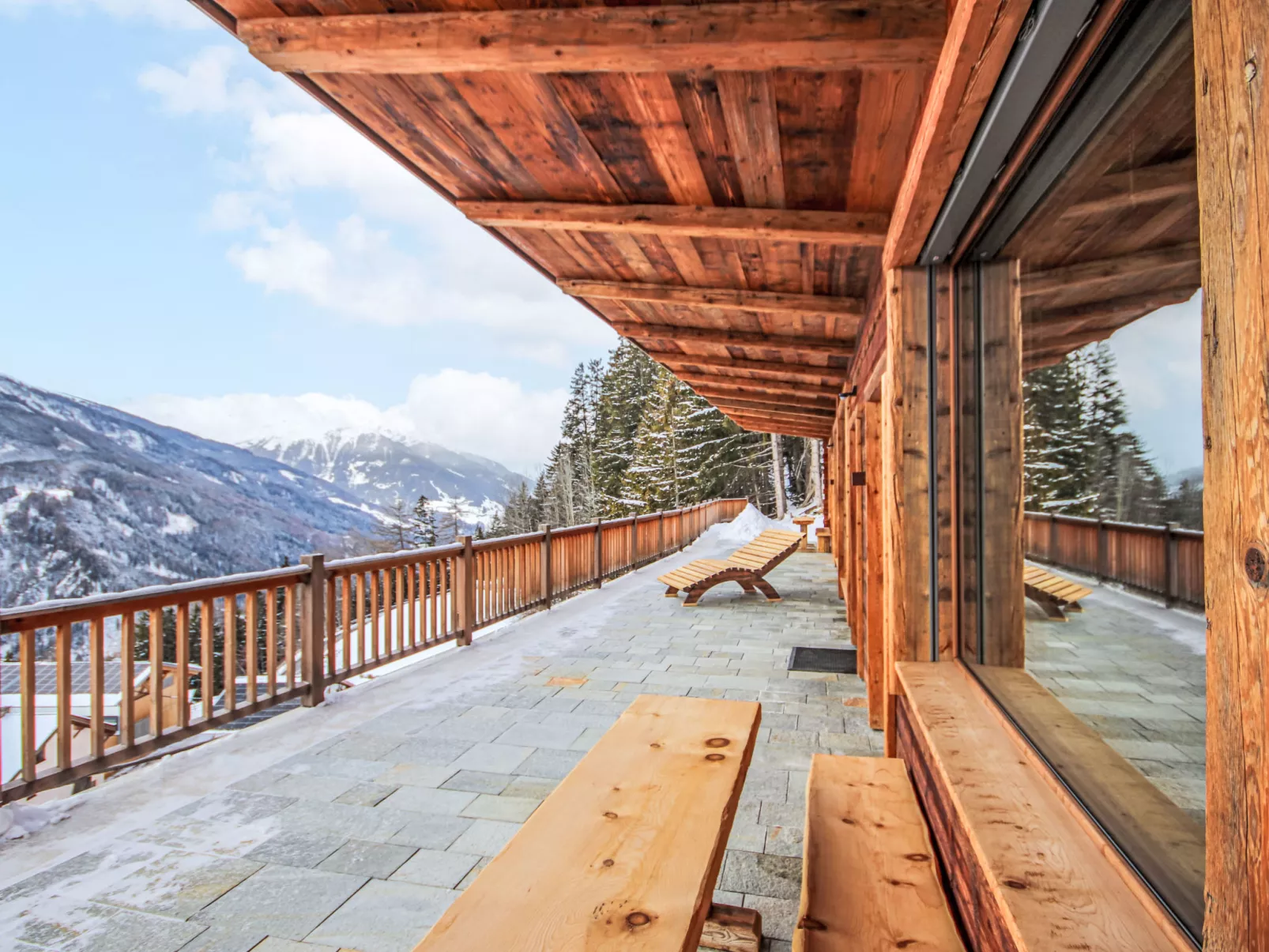 Chalet Ebenholz-Draußen