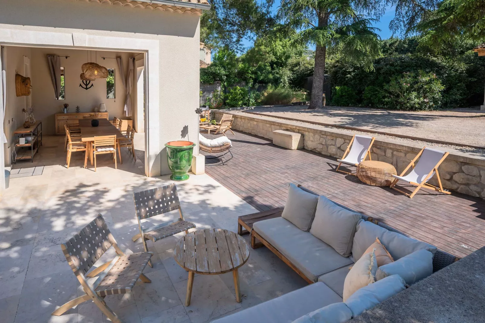 Mas prestigieux au coeur de Saint-Remy-de-Provence-Terrasse/Balkon