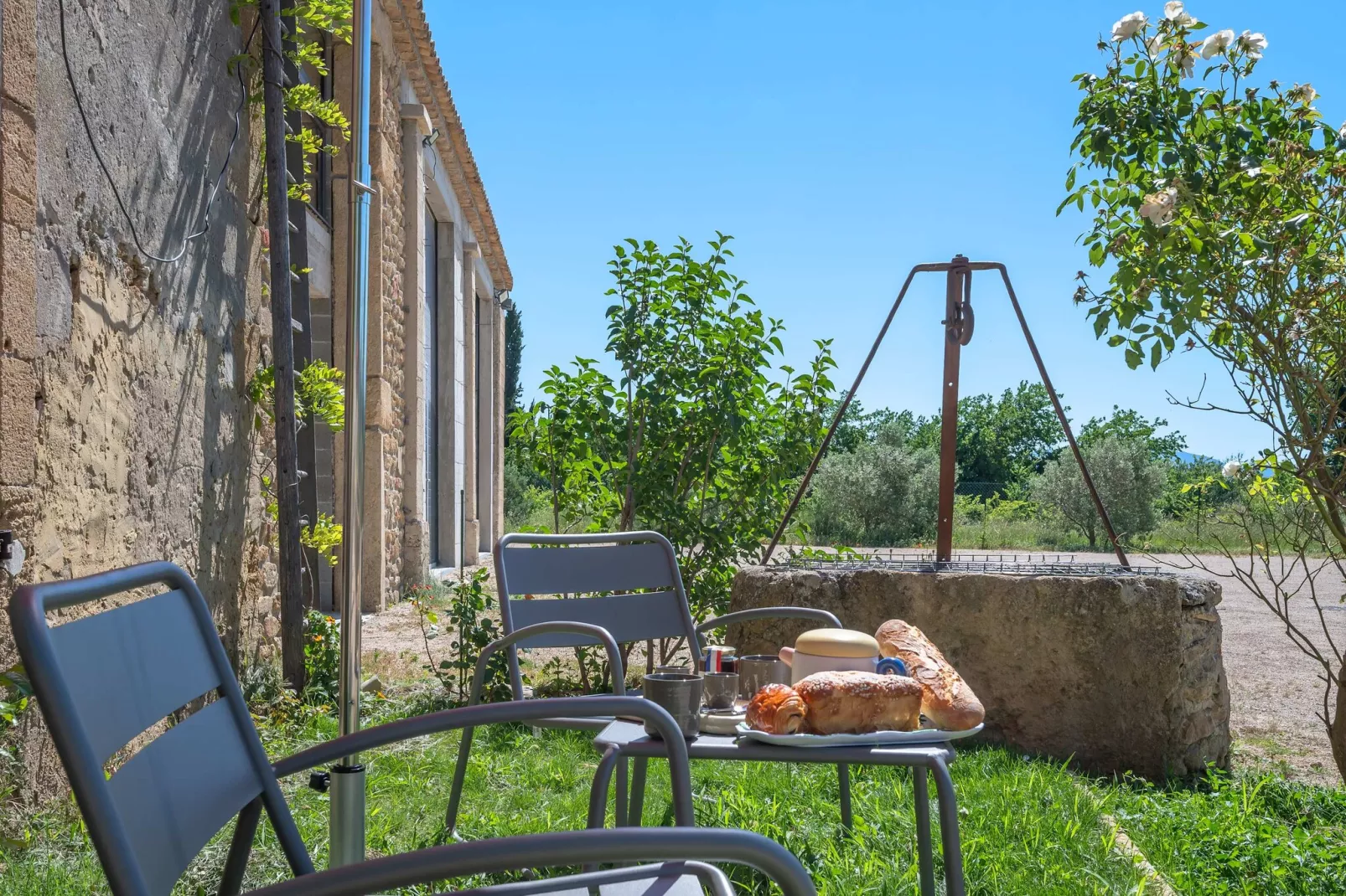 Mas du Mûrier-Terrasse / balcon