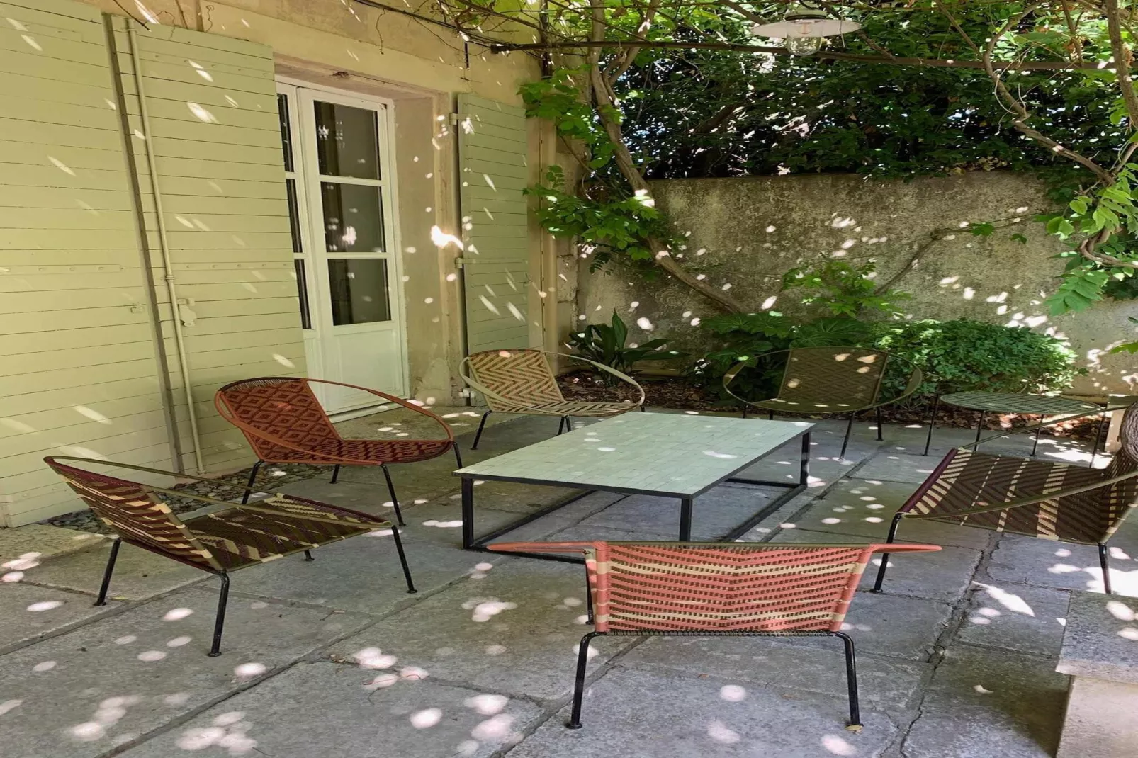 Mas Maillane demeure du XVIIIe entièrement rénové-Terrace balcony