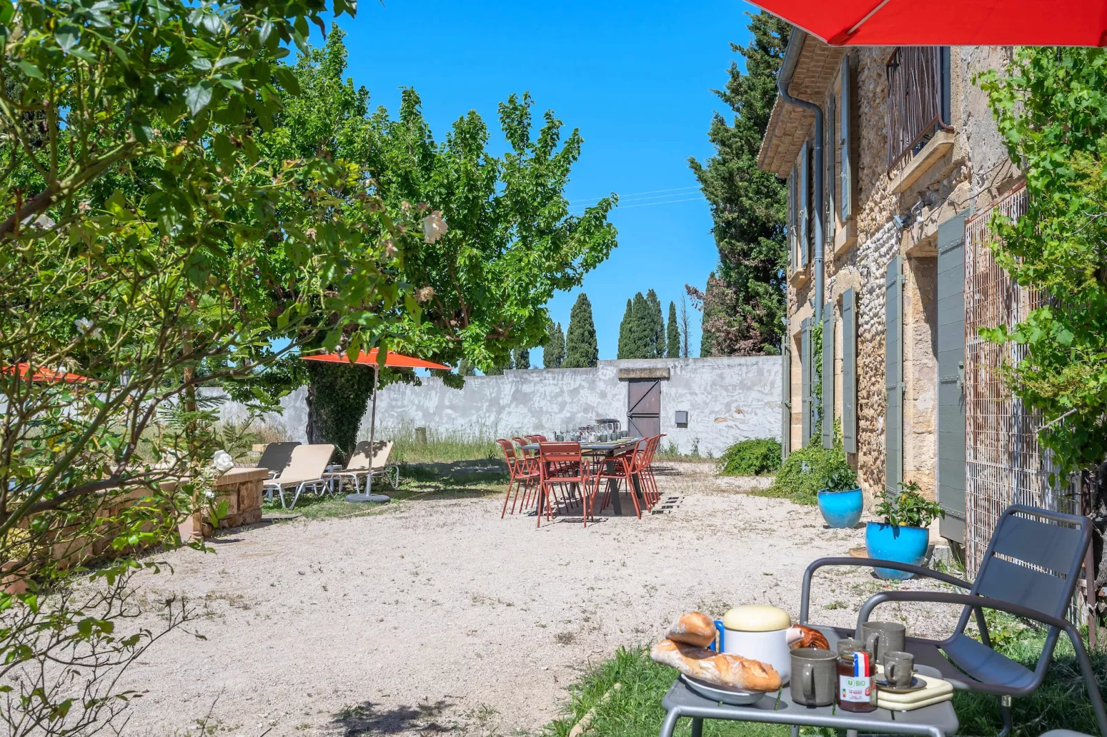 Mas du Mûrier-Terrasse / balcon