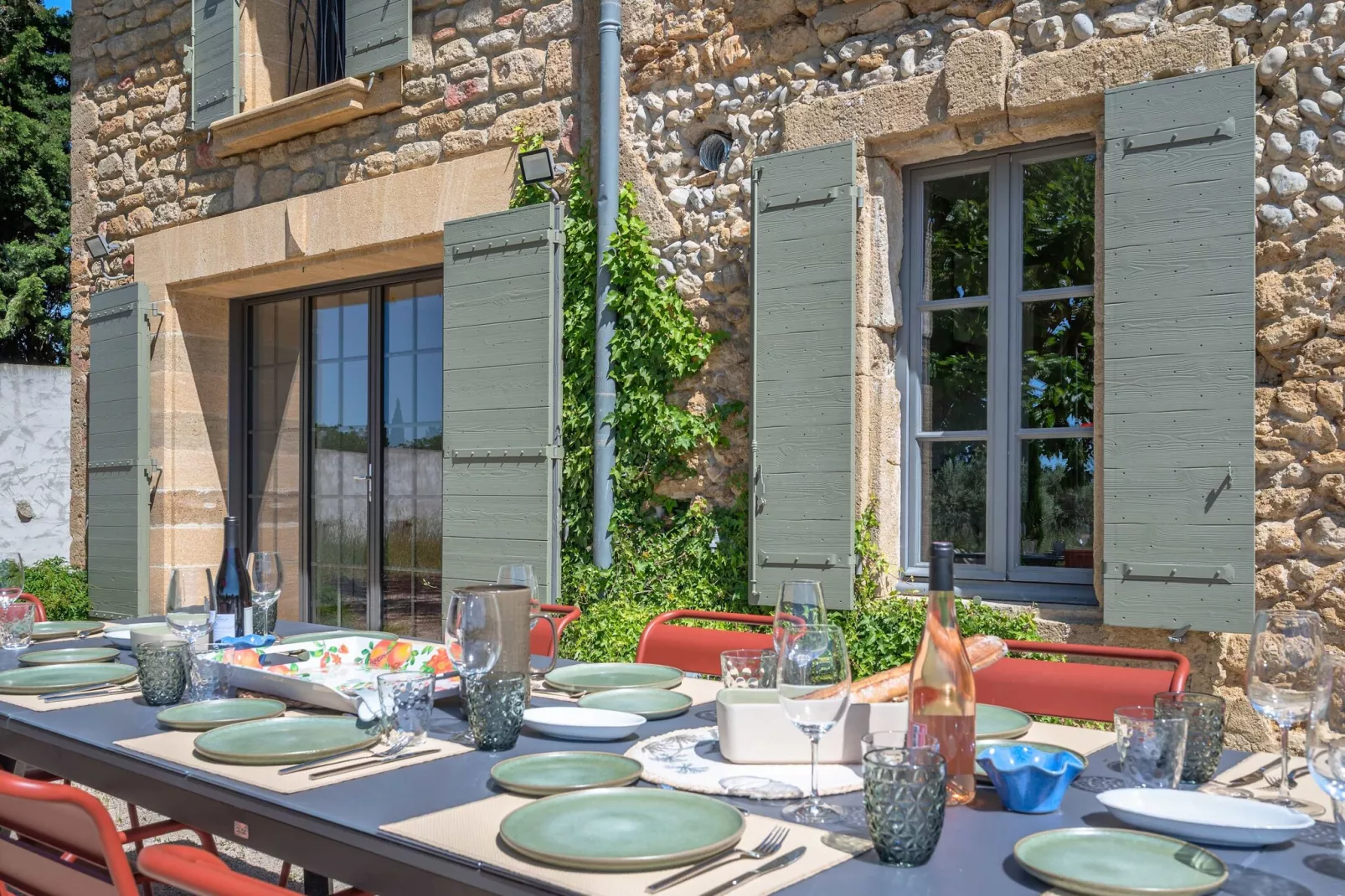 Mas du Mûrier-Terrasse / balcon