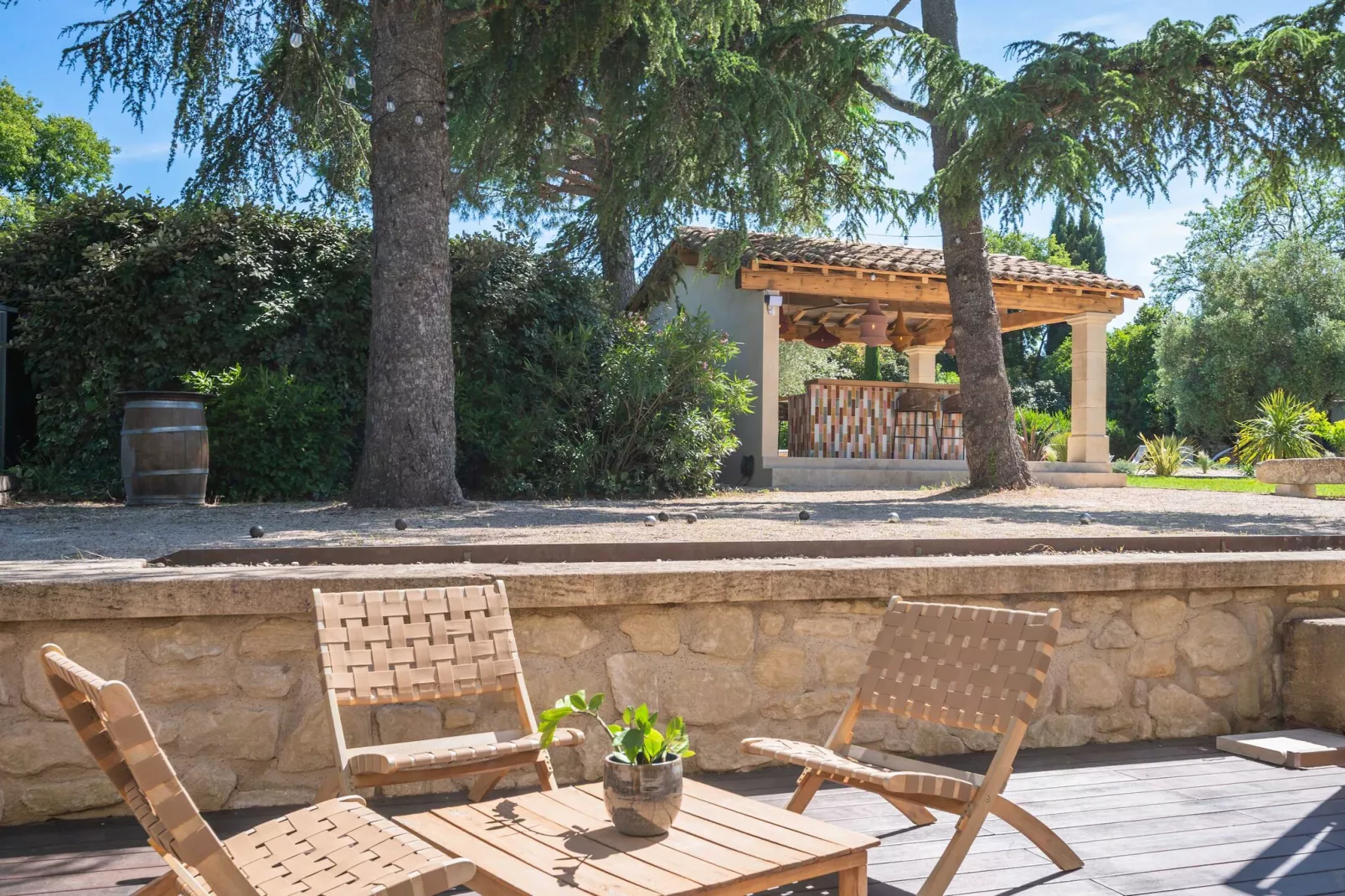 Mas prestigieux au coeur de Saint-Remy-de-Provence-Terrasse/Balkon