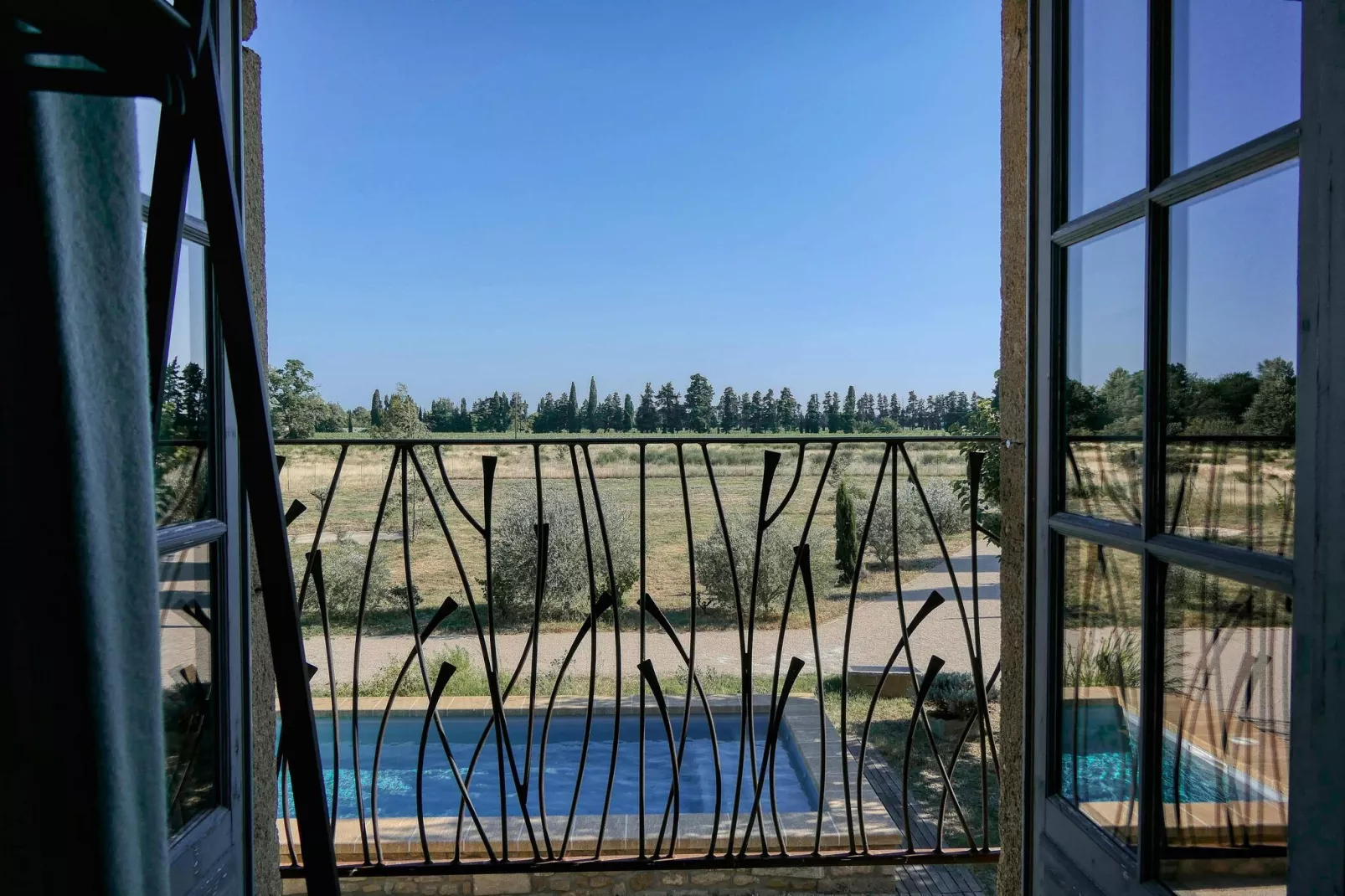 Mas du Mûrier-Vue d'été