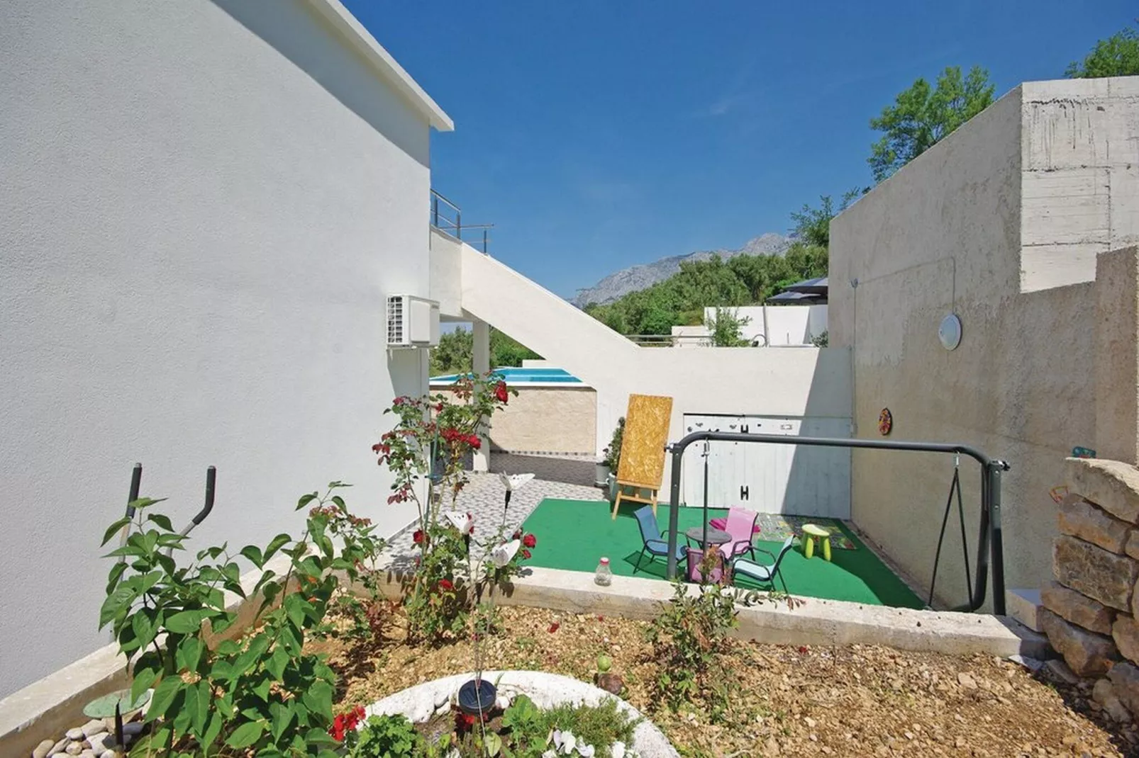 Villa Blanka - Six Bedroom Villa with Swimming Pool and Sea View-Im Freien