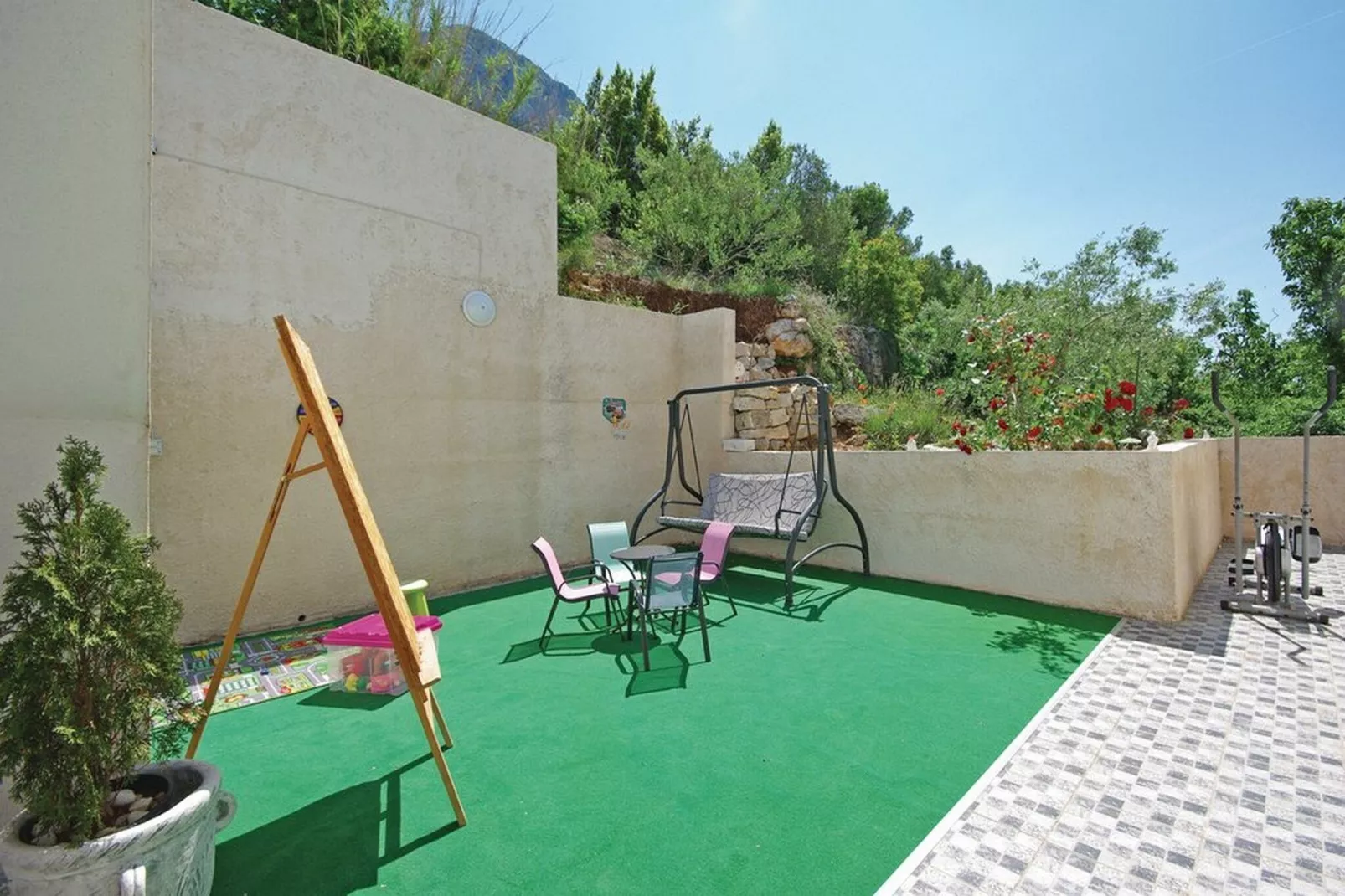 Villa Blanka - Six Bedroom Villa with Swimming Pool and Sea View-Im Freien