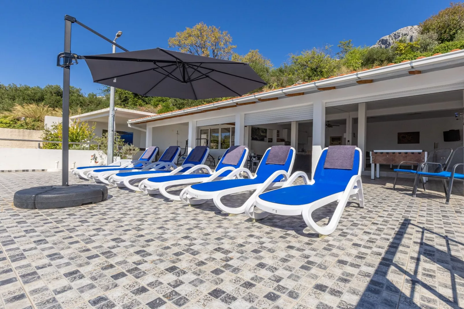 Villa Blanka - Six Bedroom Villa with Swimming Pool and Sea View-Schwimmbad