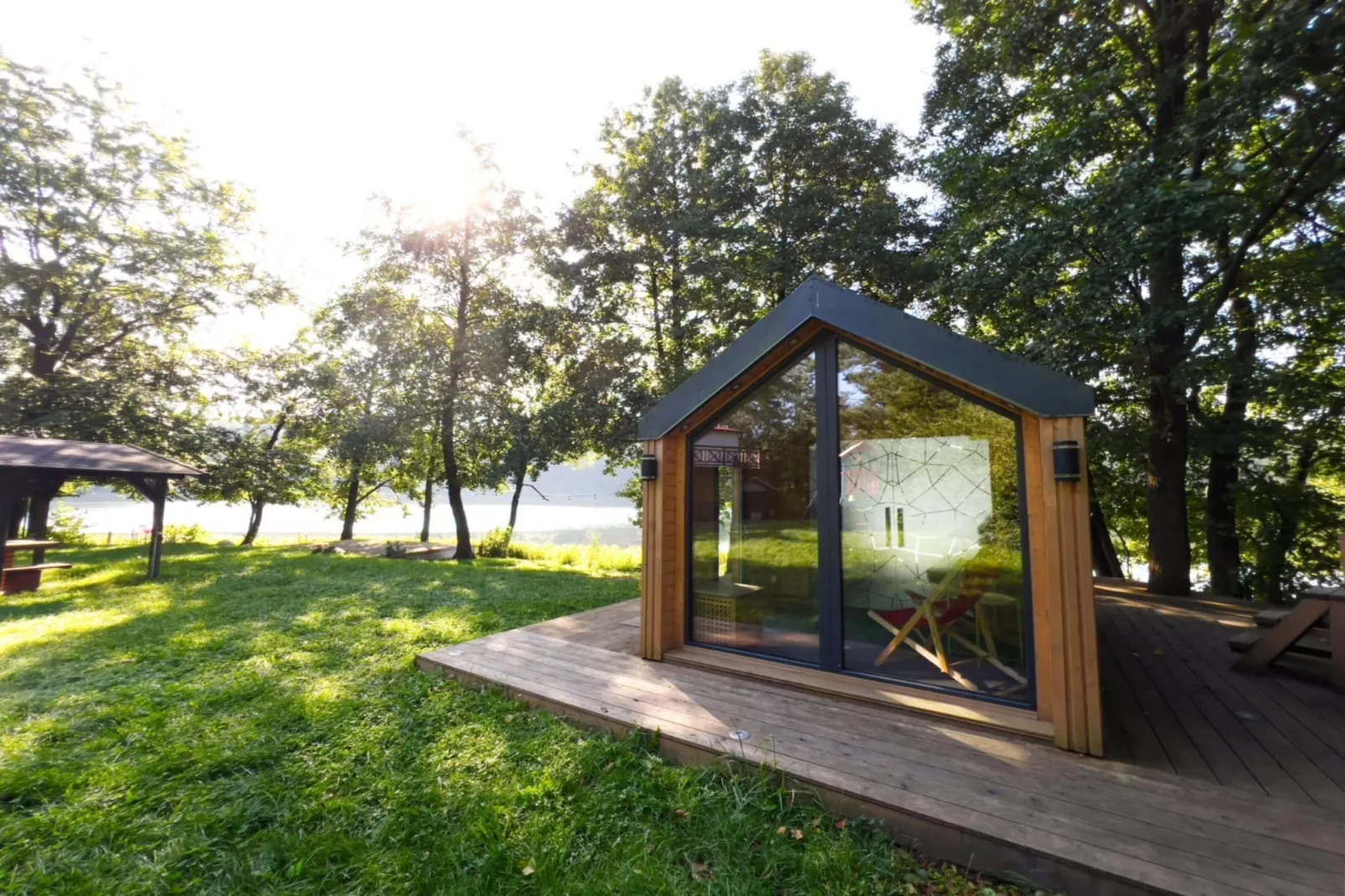 Dom wakacyjny w Starych Czaplach z dużą sauną