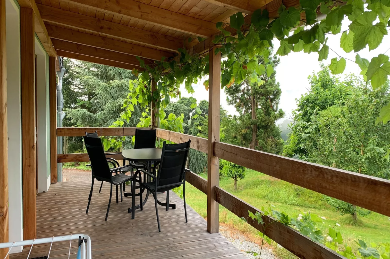 Im Elbsandsteingebirge-Terrasse / balcon