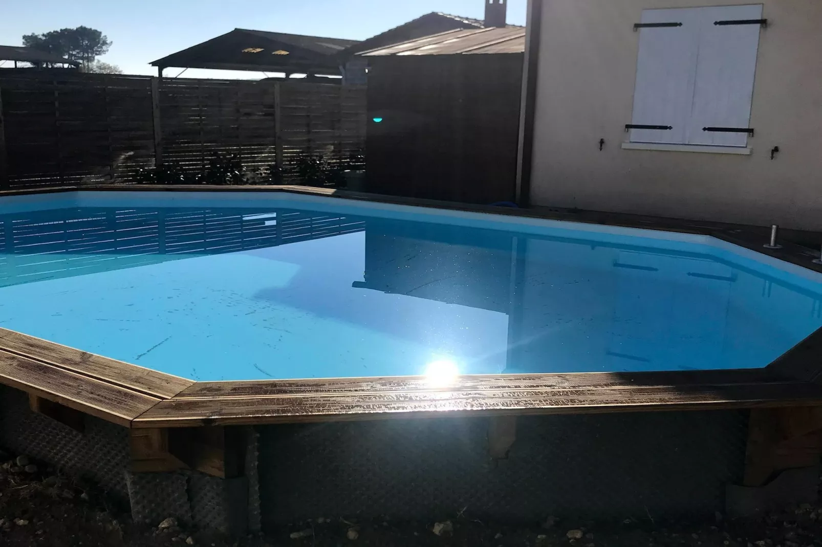 Chambre zen chez l'habitant avec piscine-Schwimmbad