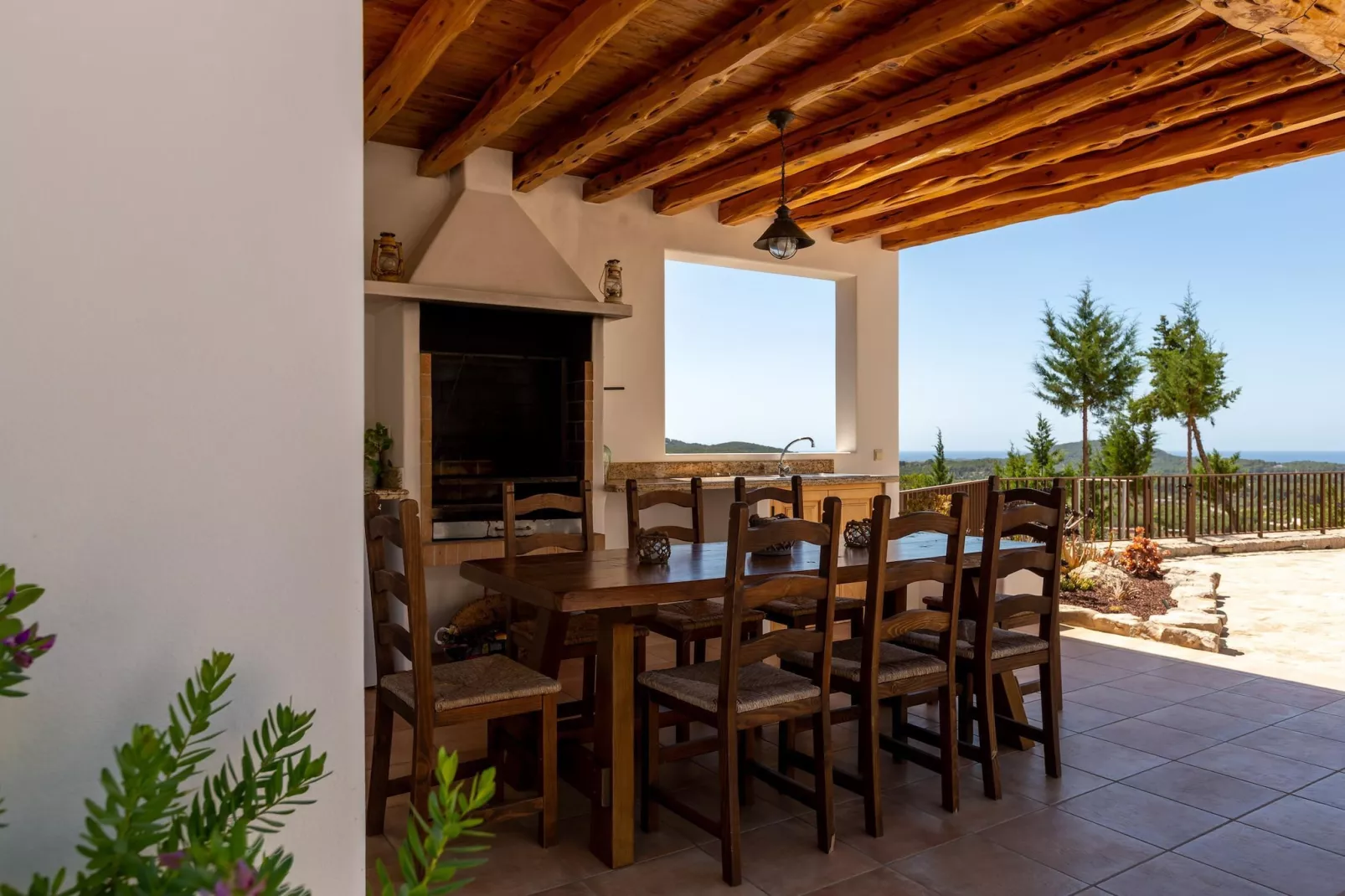 Can Sabina - Terrace balcony