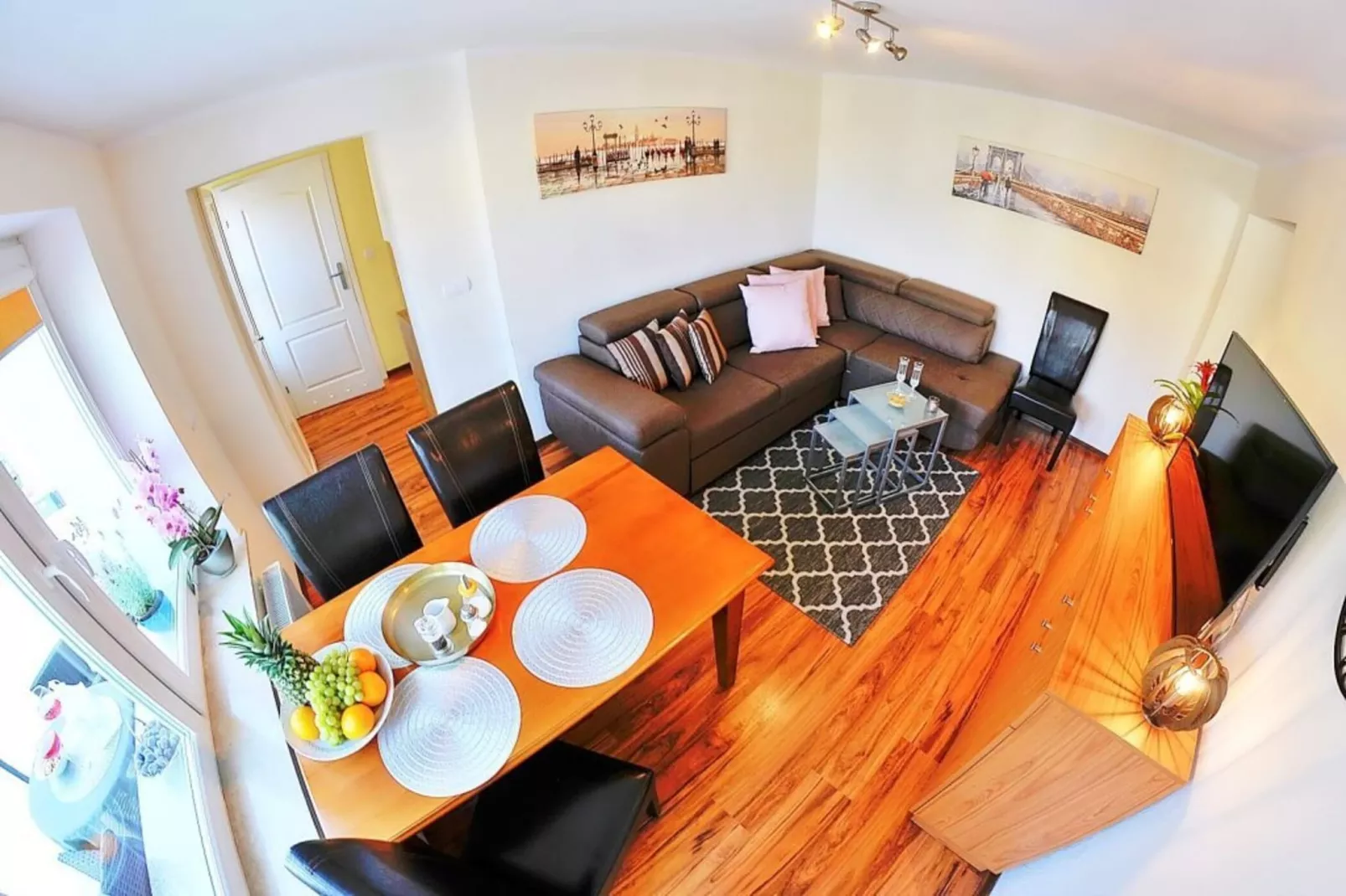 Apartament nr 7 58 qm Ustronie Morskie-Living room