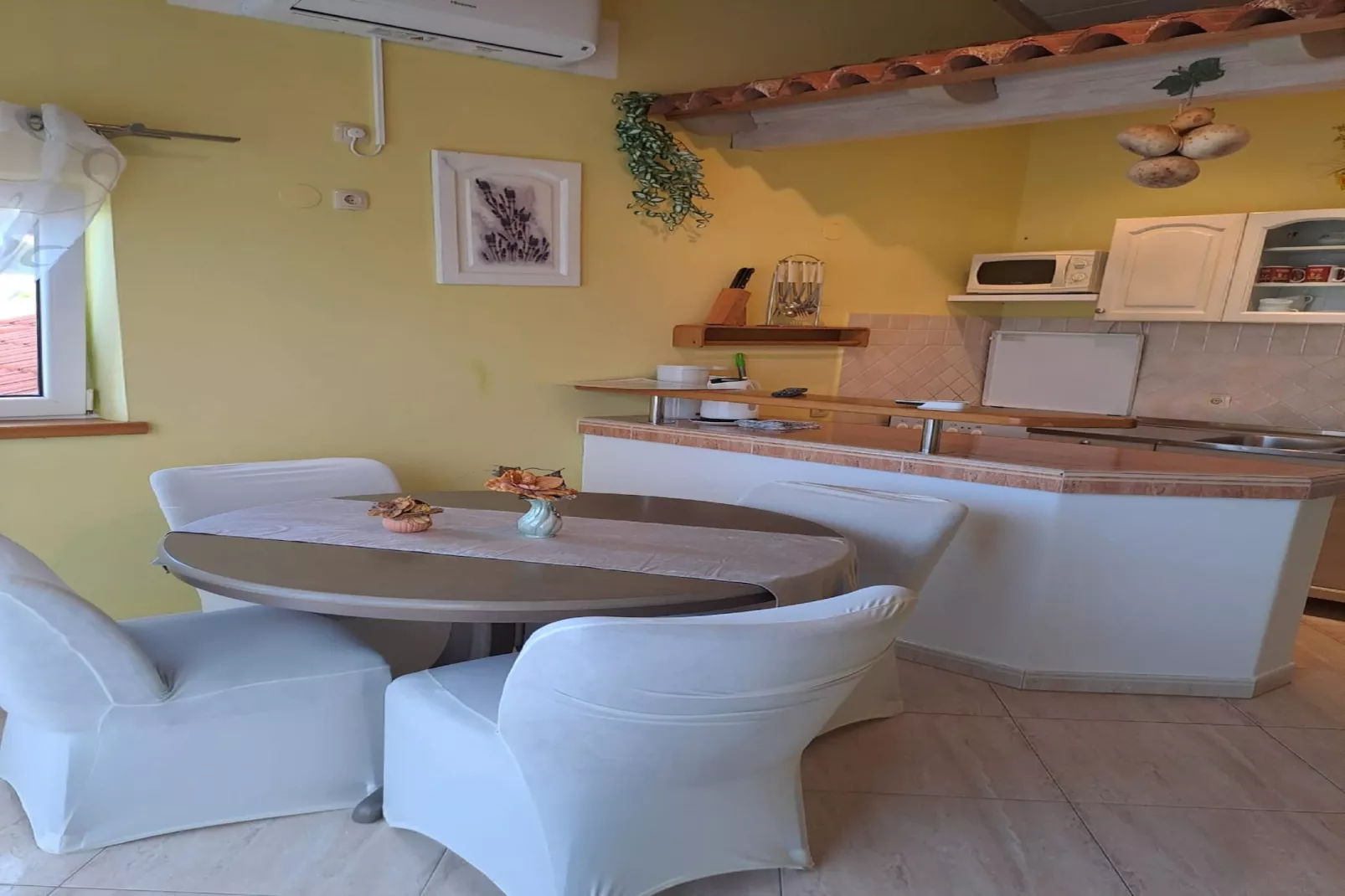 Apartments Gordana - Two Bedroom Apartment with Balcony and Sea View - A4-Küche